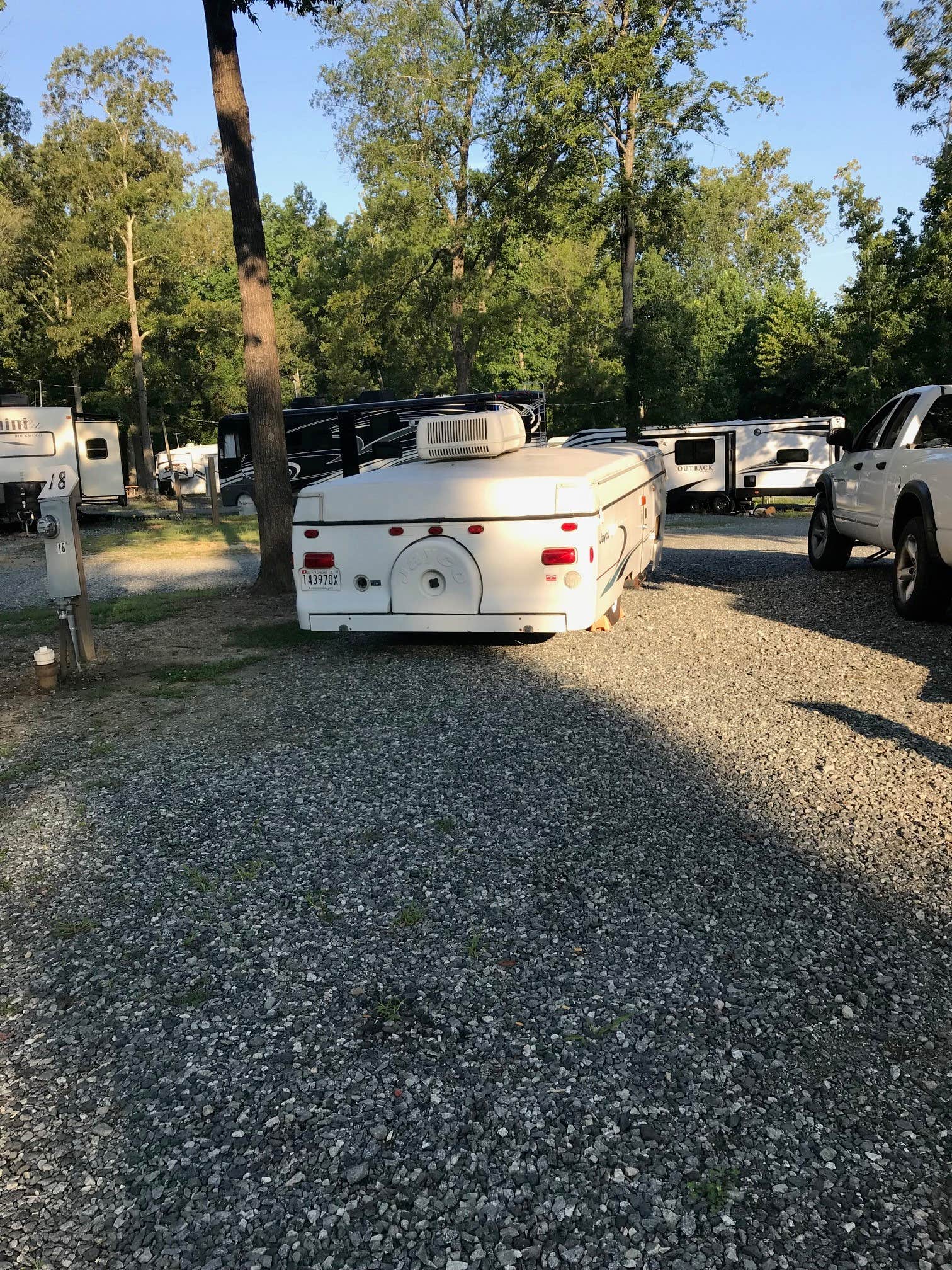 Camper-submitted photo at Greensboro KOA near Eden, NC