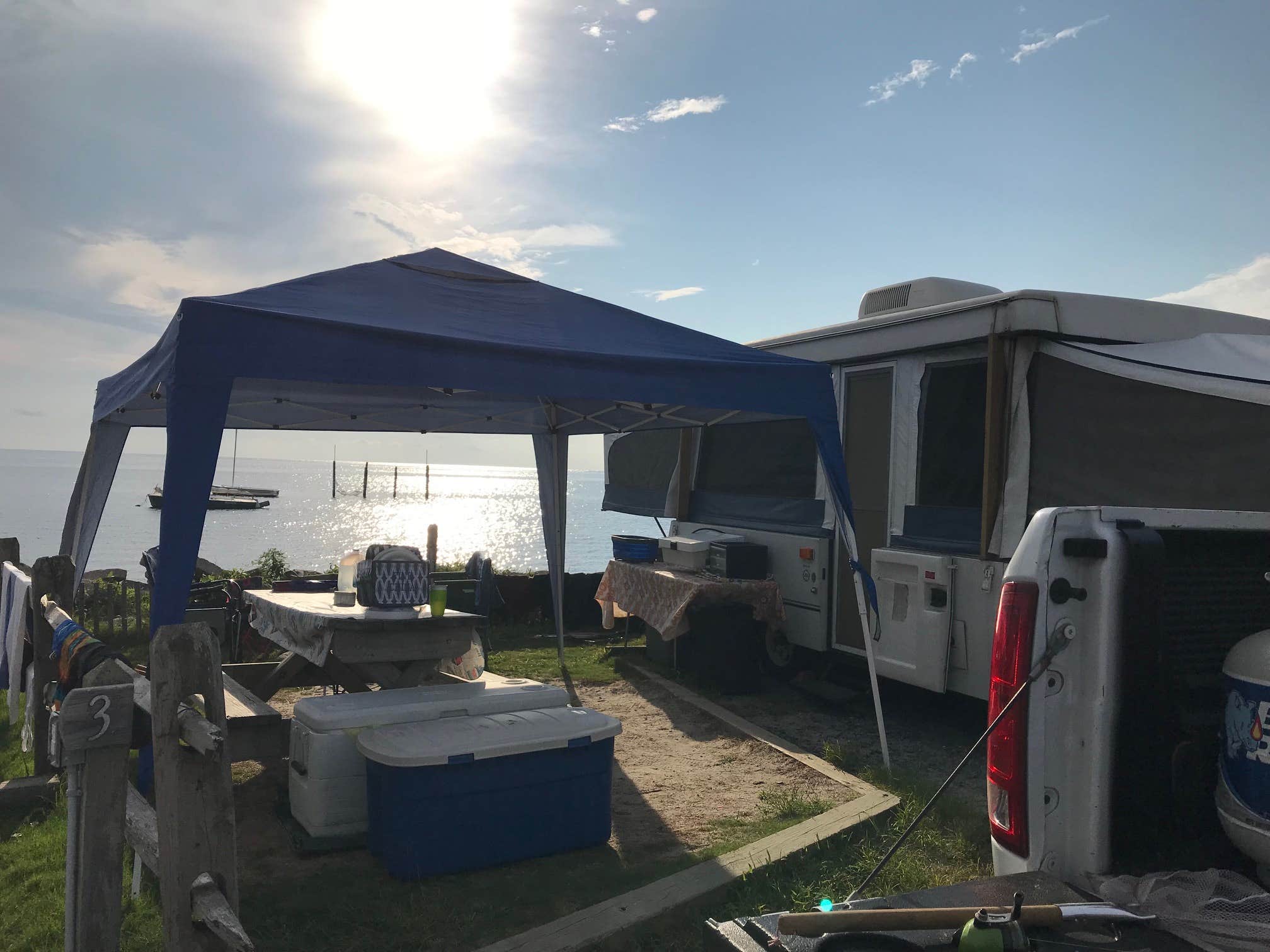 Jen V.'s photo of rv camping at Rodanthe Watersports & Campground near Rodanthe, NC