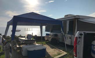 Jen V.'s photo of rv camping at Rodanthe Watersports & Campground near Manns Harbor, NC