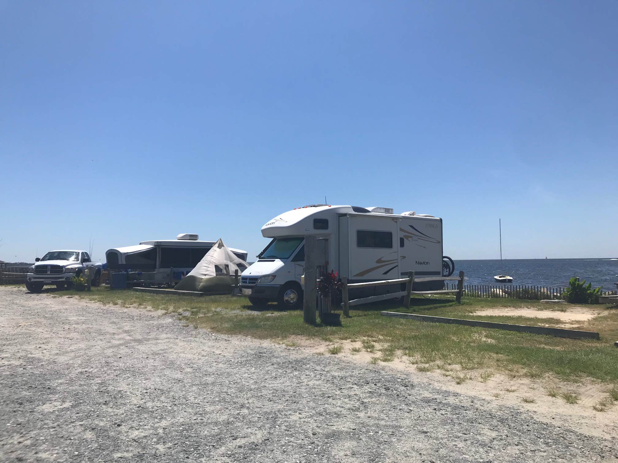 Camper submitted image from Rodanthe Watersports & Campground - 3