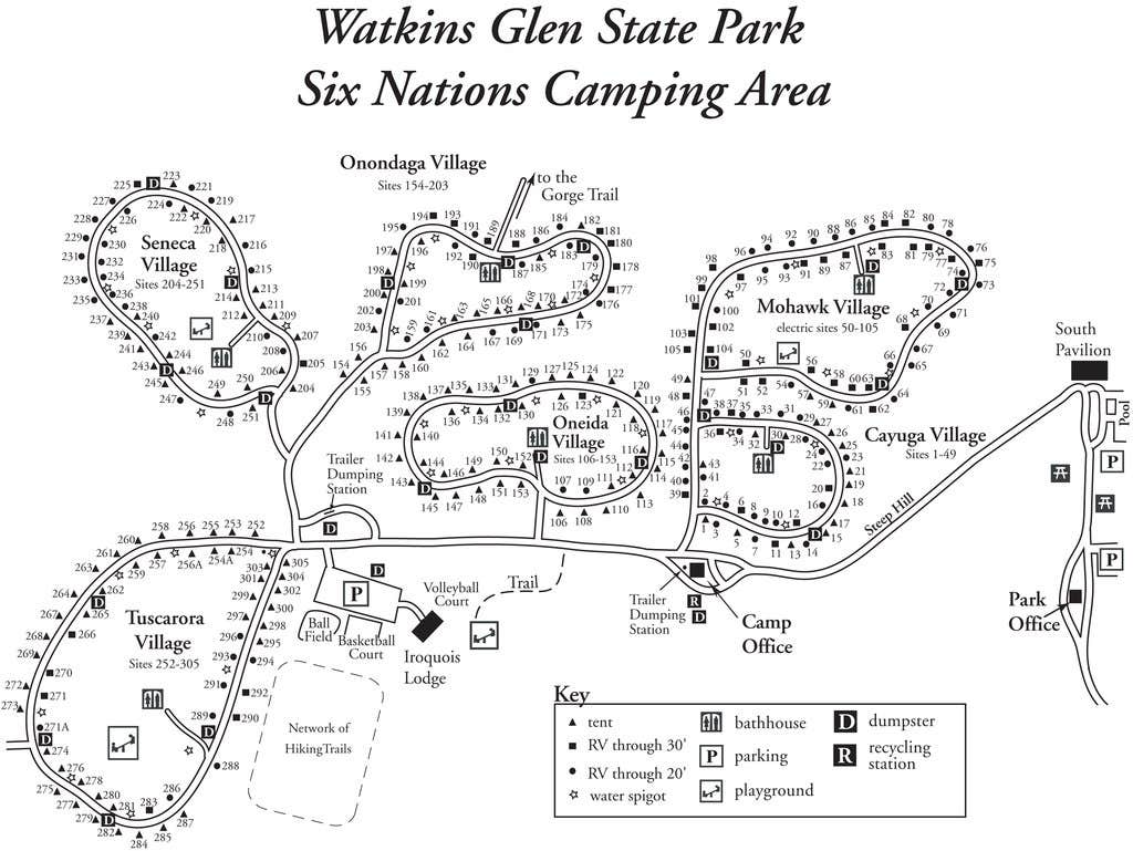 Camper submitted image from Watkins Glen State Park Campground - 5