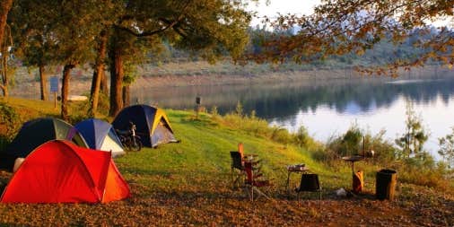 Camper submitted image from Watkins Glen State Park Campground