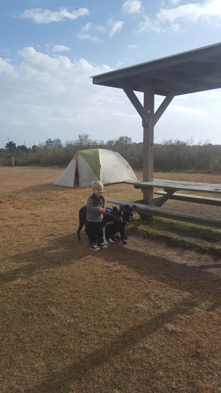 Camper-submitted photo at Galveston Island State Park Campground near Richwood, TX