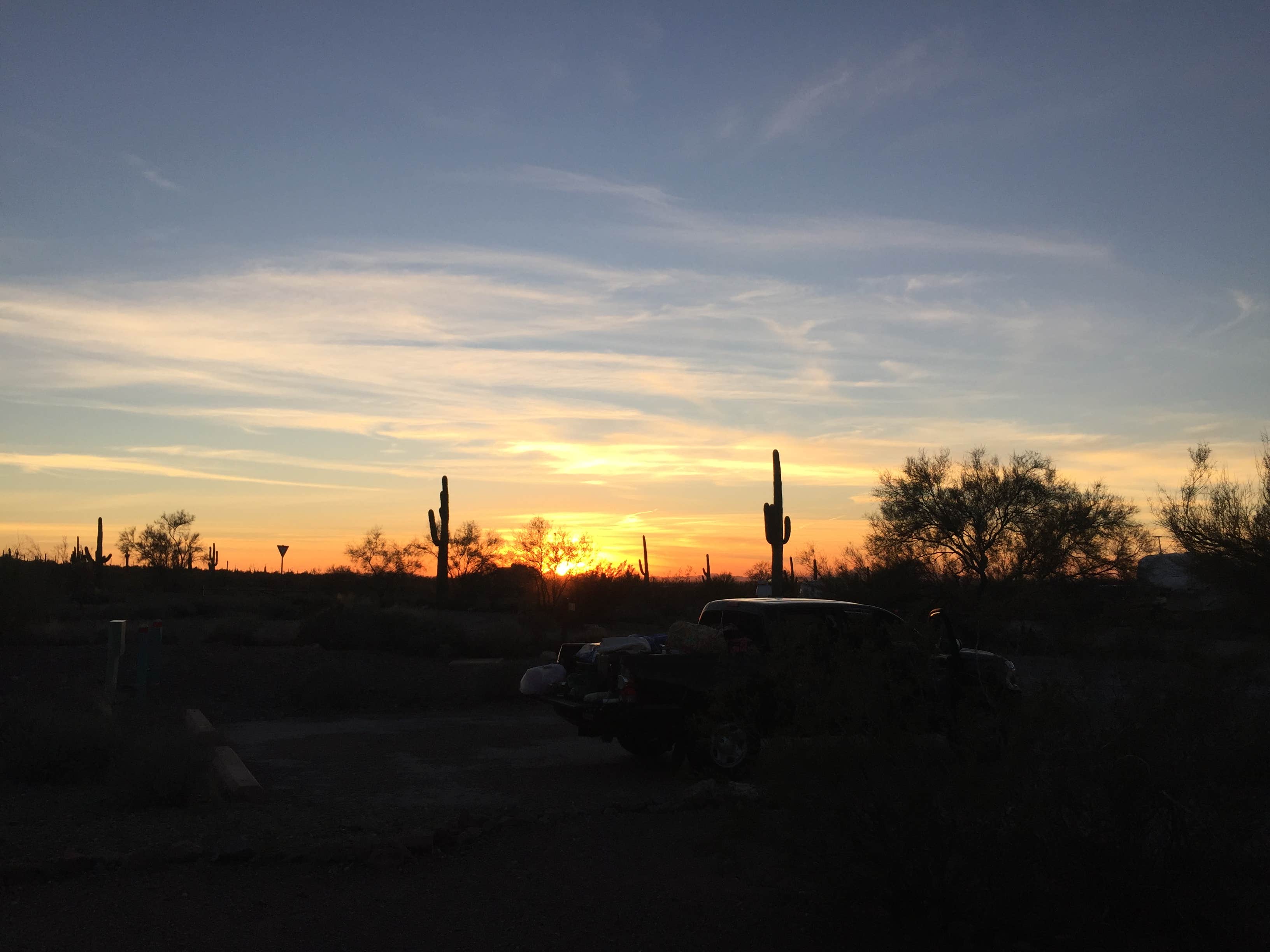 Camper-submitted photo at Picacho Peak State Park Campground near Florence, AZ