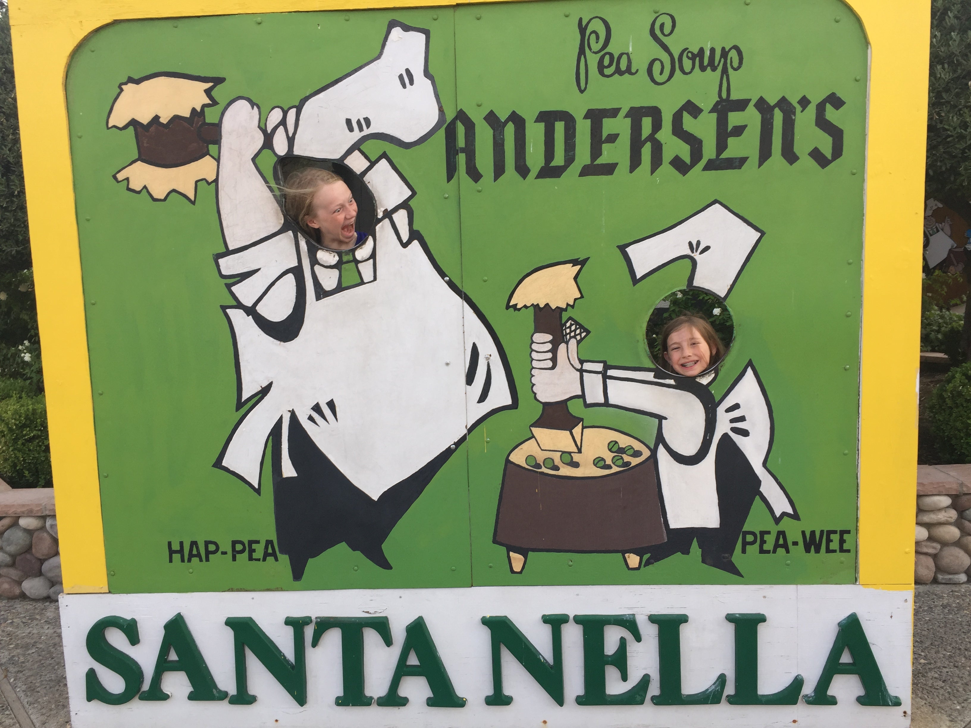 Nearby Pea Soup andersen’s is fun and worth the stop
