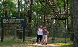 Melissa W.'s photo of a cabin at Tippecanoe River State Park Campground near Westville, IN