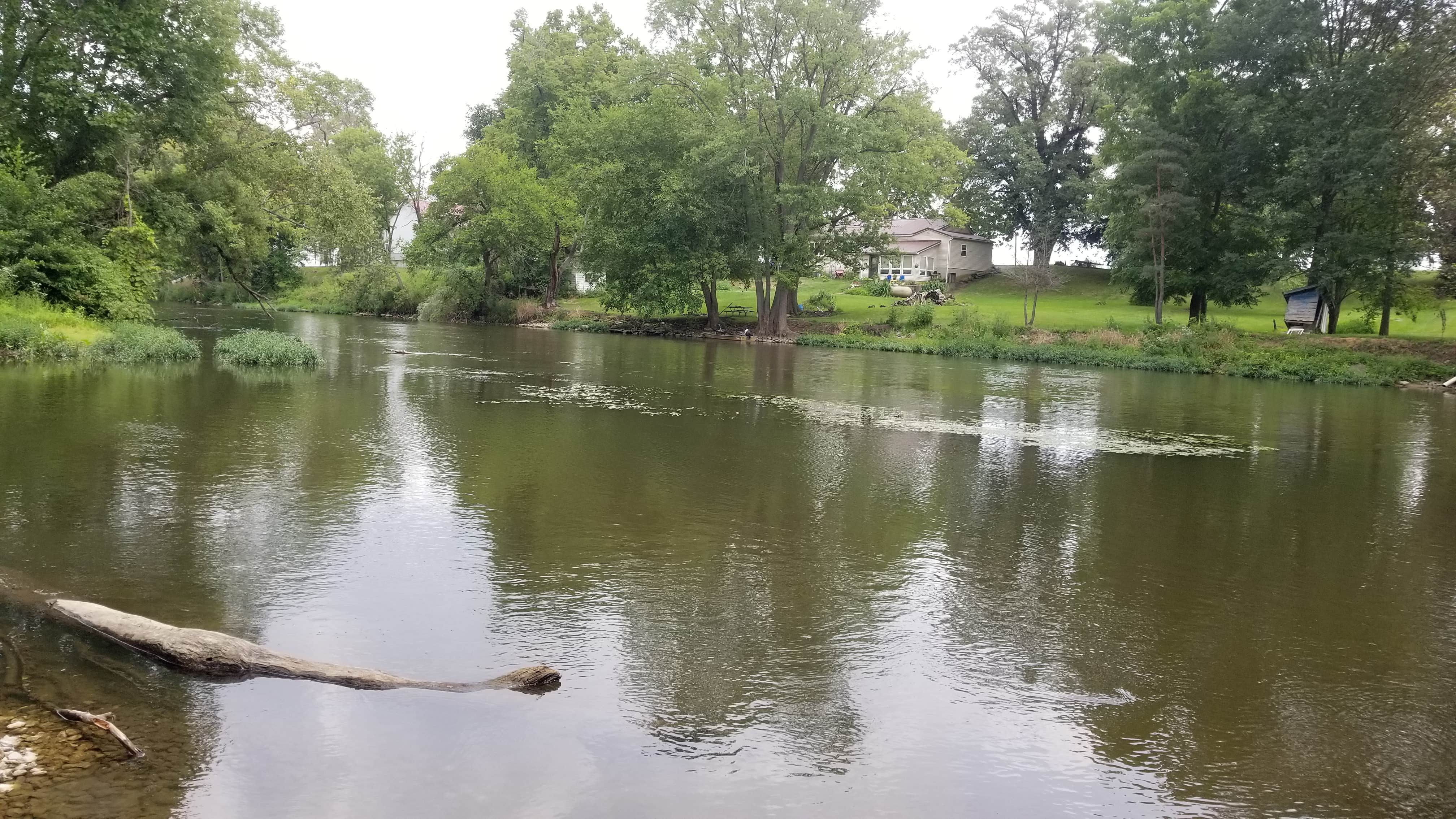 Kayaking on the Tippecanoe River in Pulaski county. 