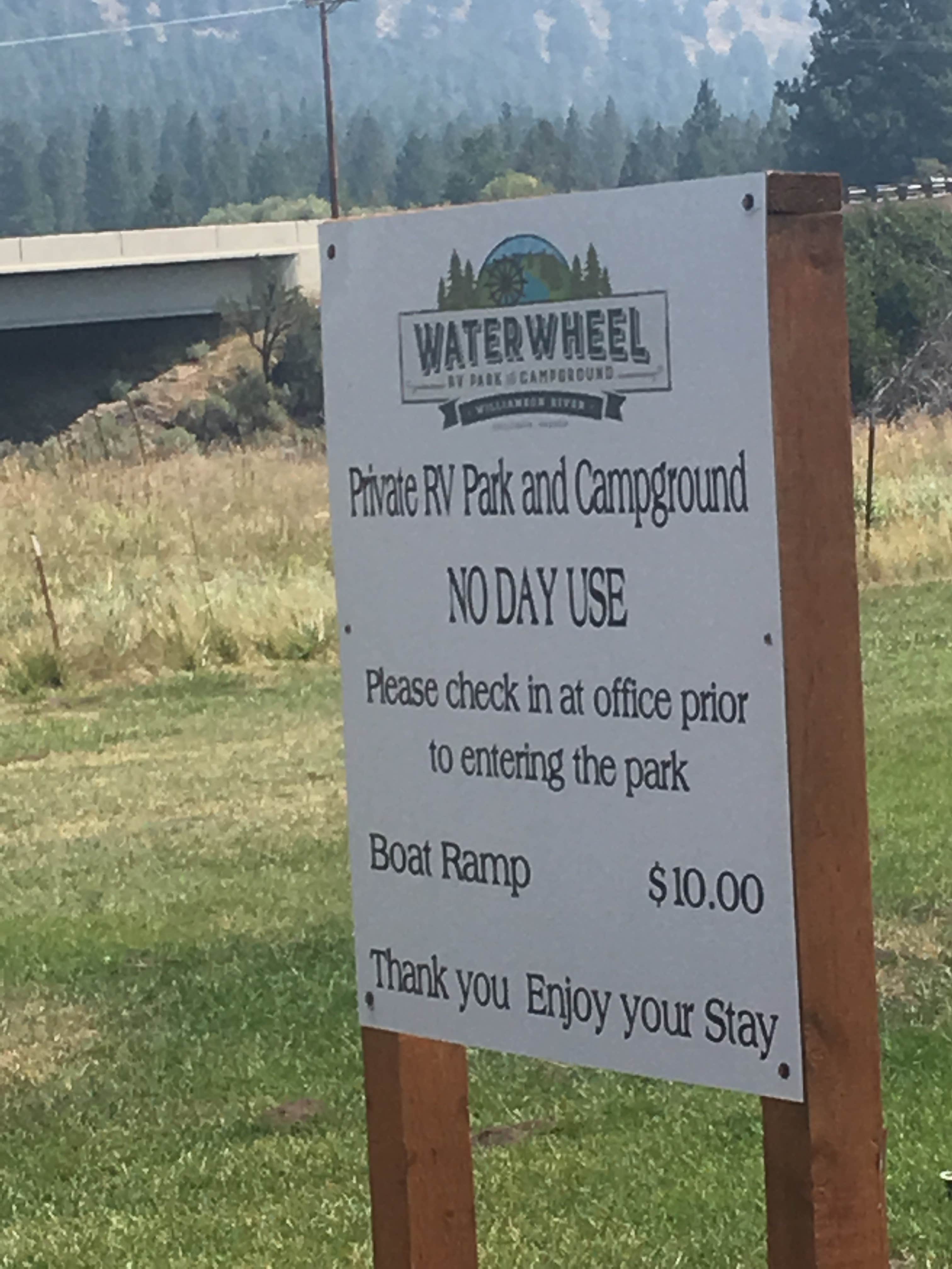 Camper-submitted photo at Waterwheel RV Park & Campground near Fort Klamath, OR