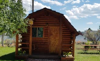 Colette K.'s photo of a cabin at Panguitch KOA near Dixie National Forest