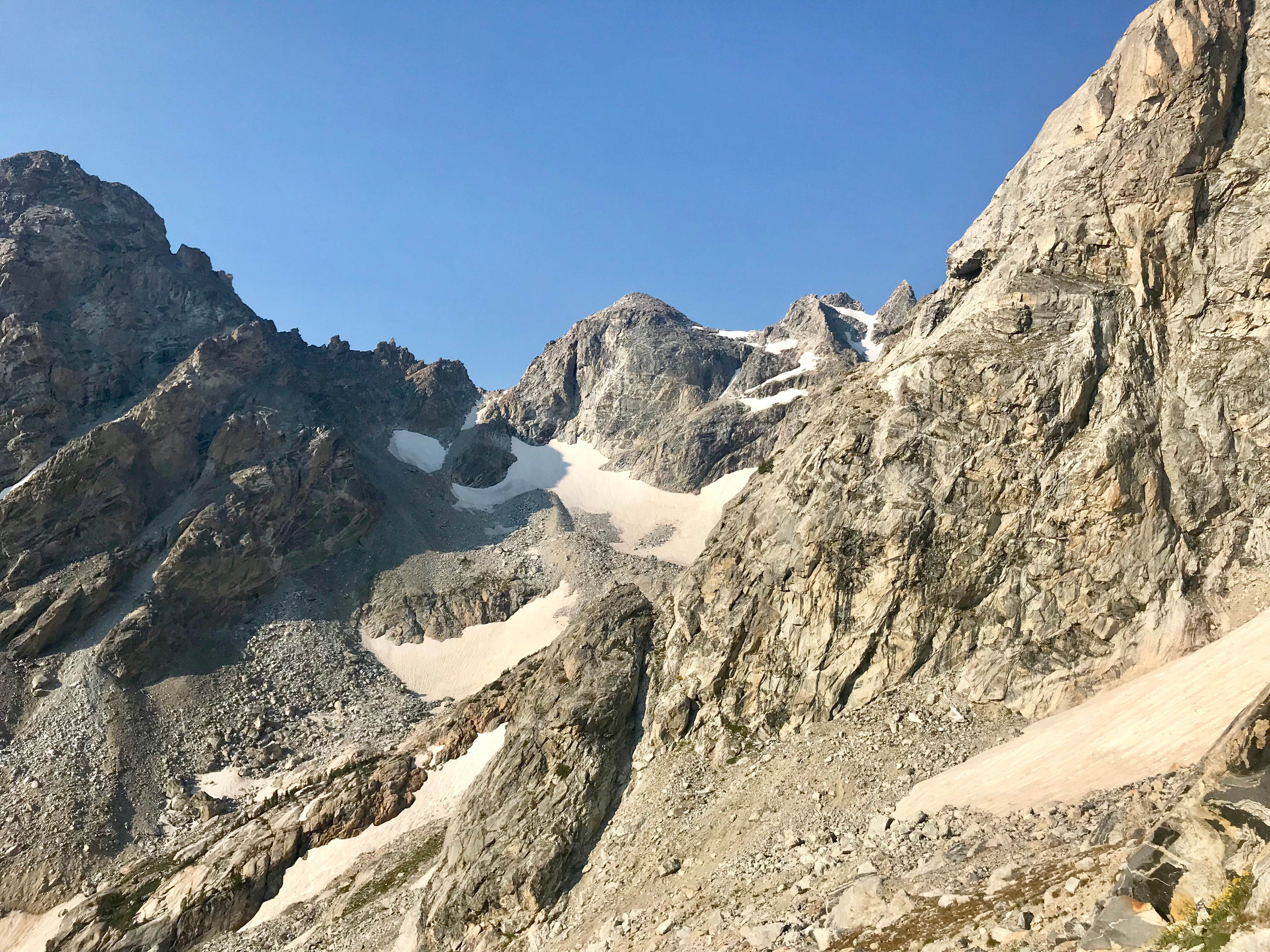 Camper submitted image from The Platforms at Garnet Canyon — Grand Teton National Park - 1