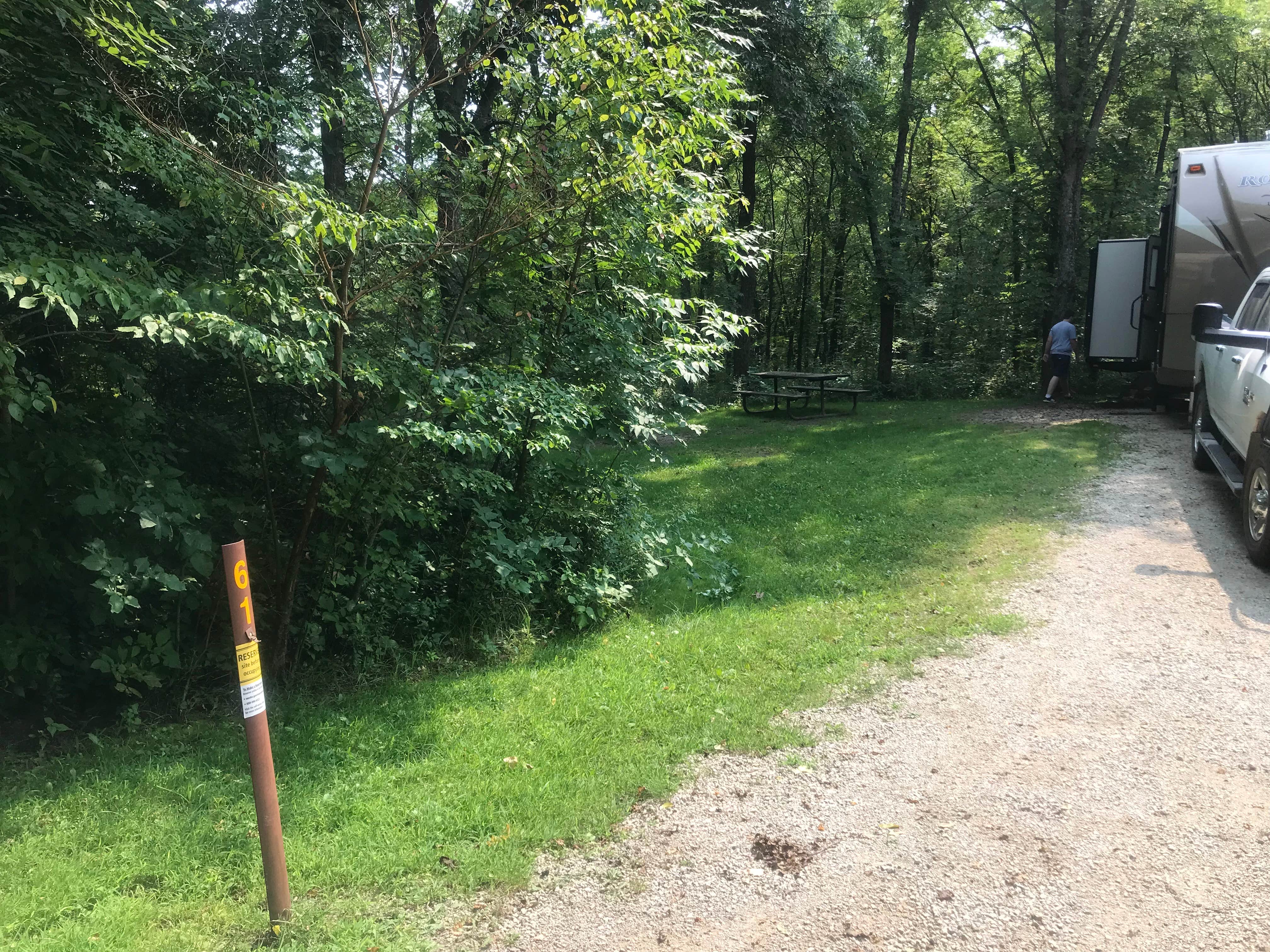 Camper-submitted photo at Forestville Mystery Cave State Park Campground near Plainview, MN