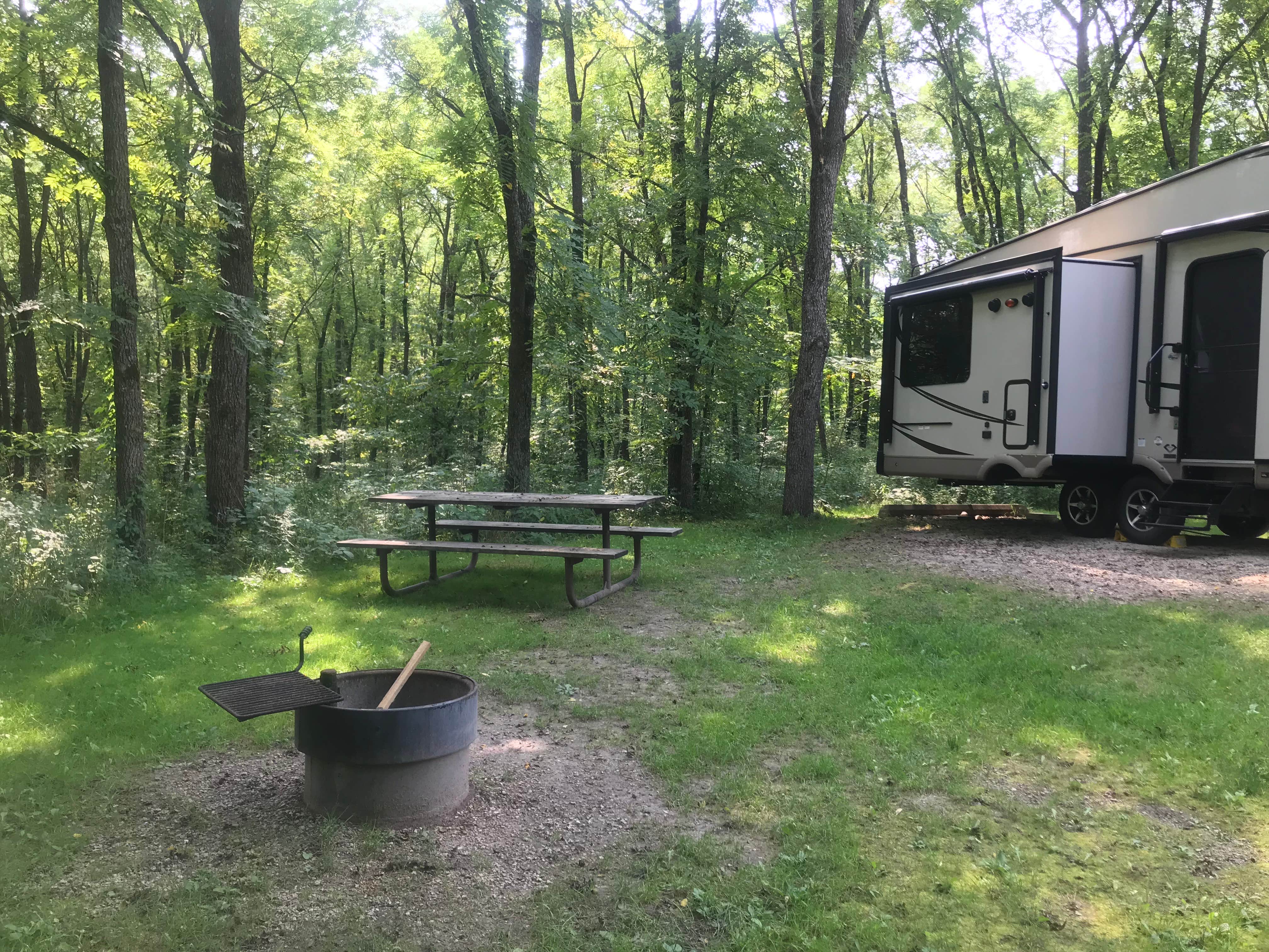 Camper-submitted photo at Forestville Mystery Cave State Park Campground near Plainview, MN