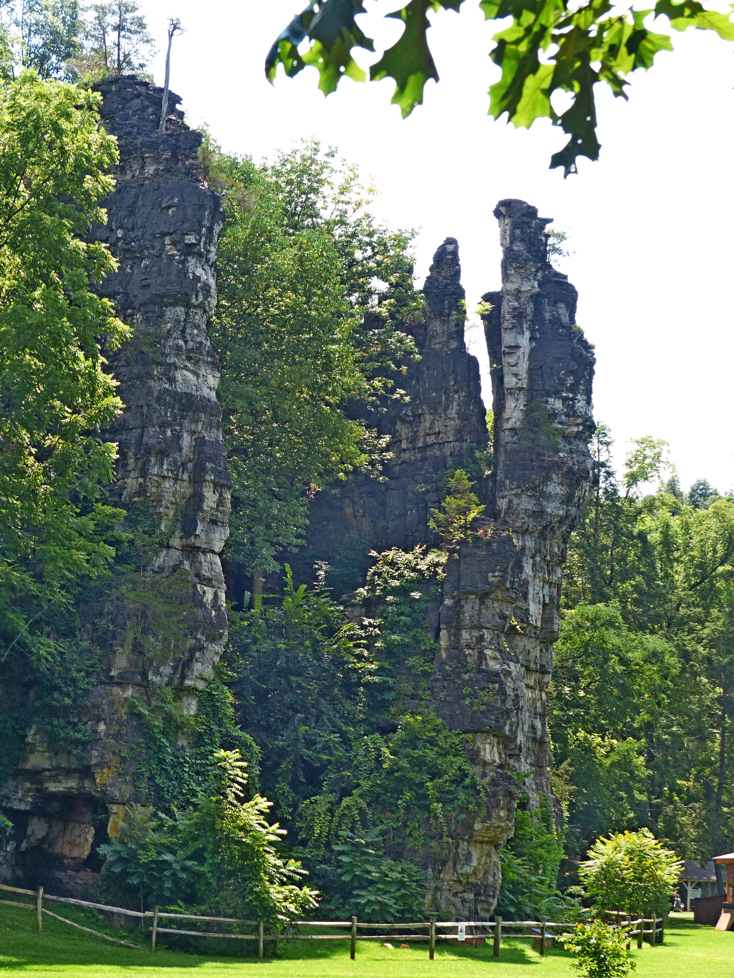 Camper submitted image from Natural Chimneys County Park - 2