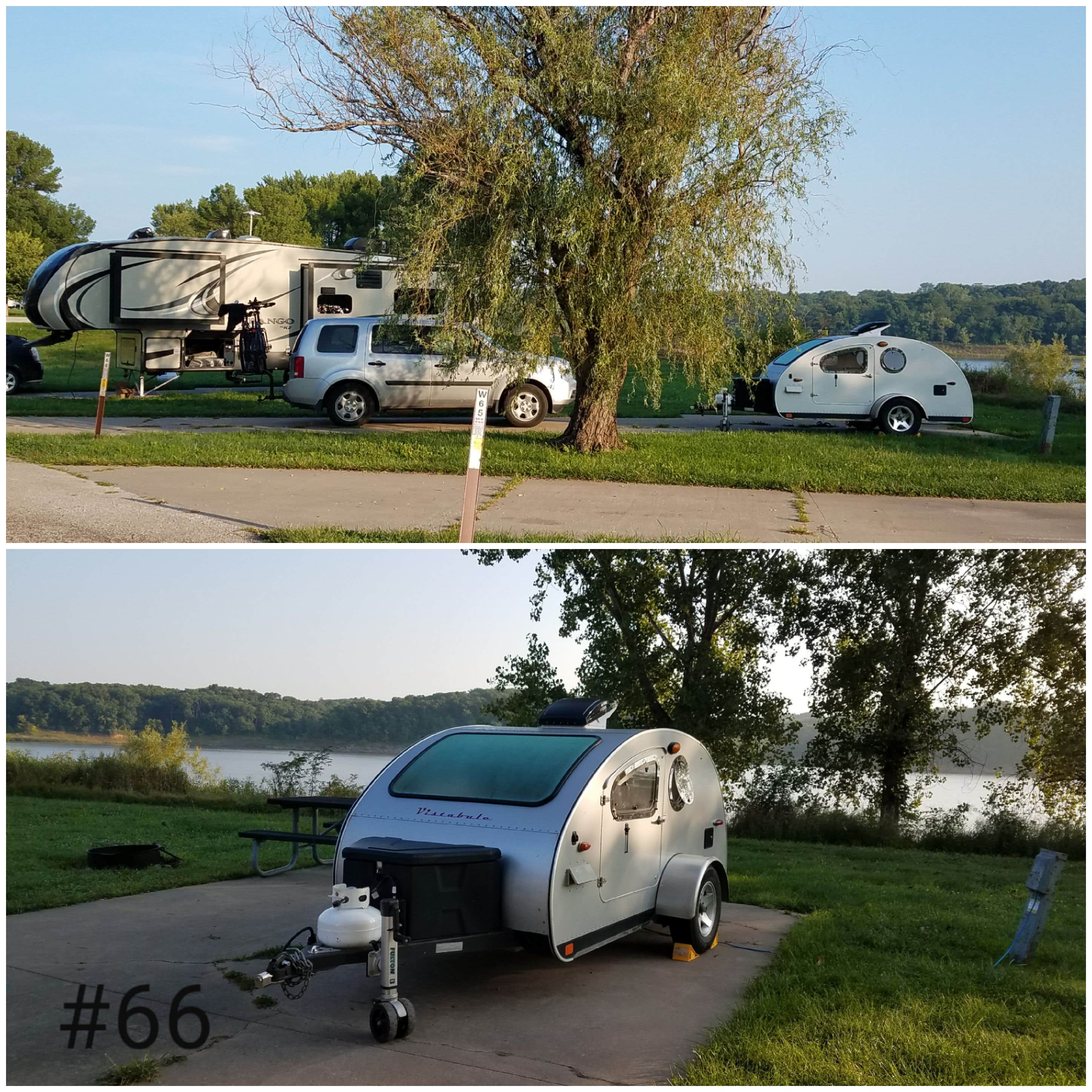 Mary S.'s photo of rv camping at West Overlook Campground near Homestead, IA