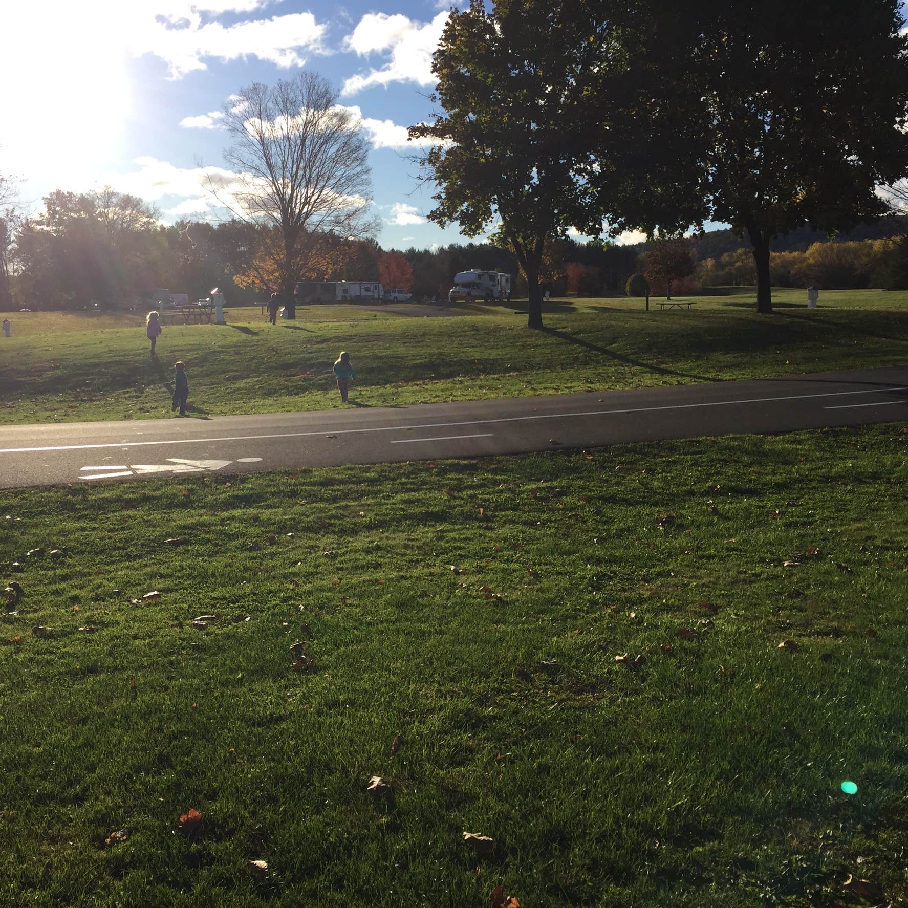Camper-submitted photo at Hickories Park Campground near Newark Valley, NY