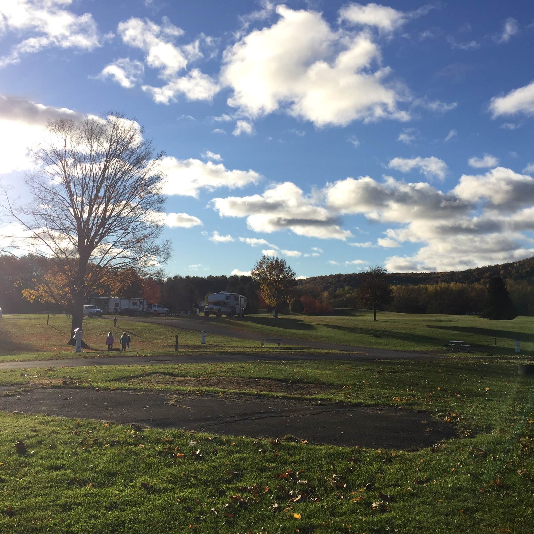 Camper-submitted photo at Hickories Park Campground near Newark Valley, NY