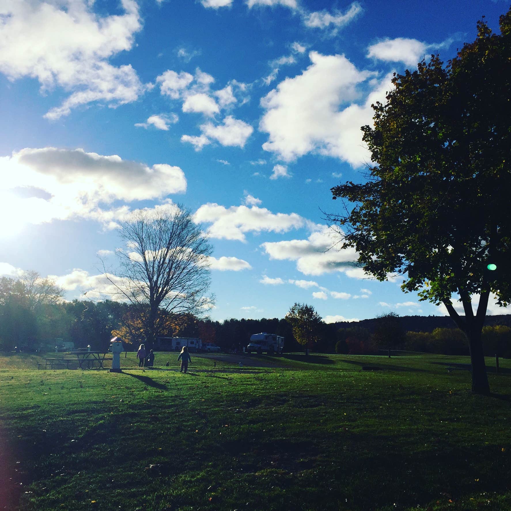 Camper-submitted photo at Hickories Park Campground near Newark Valley, NY