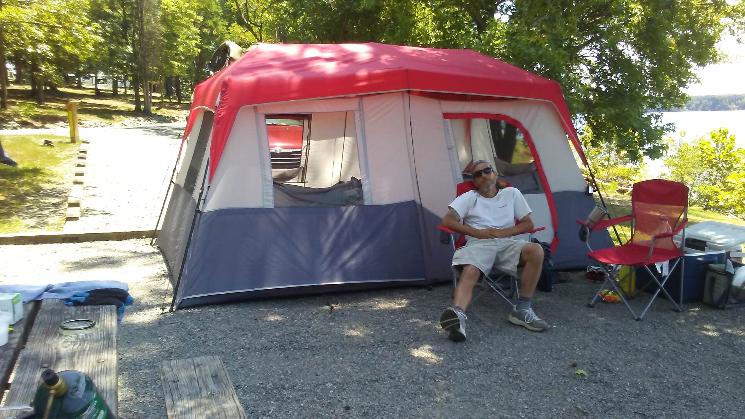 Camper-submitted photo at Occoneechee State Park Campground near Wake Forest, NC