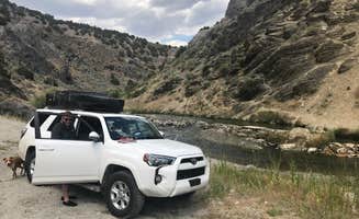 Jason & Sara S.'s photo of rv camping at 12 Mile Hot Springs Dispersed Camping near Deeth, NV