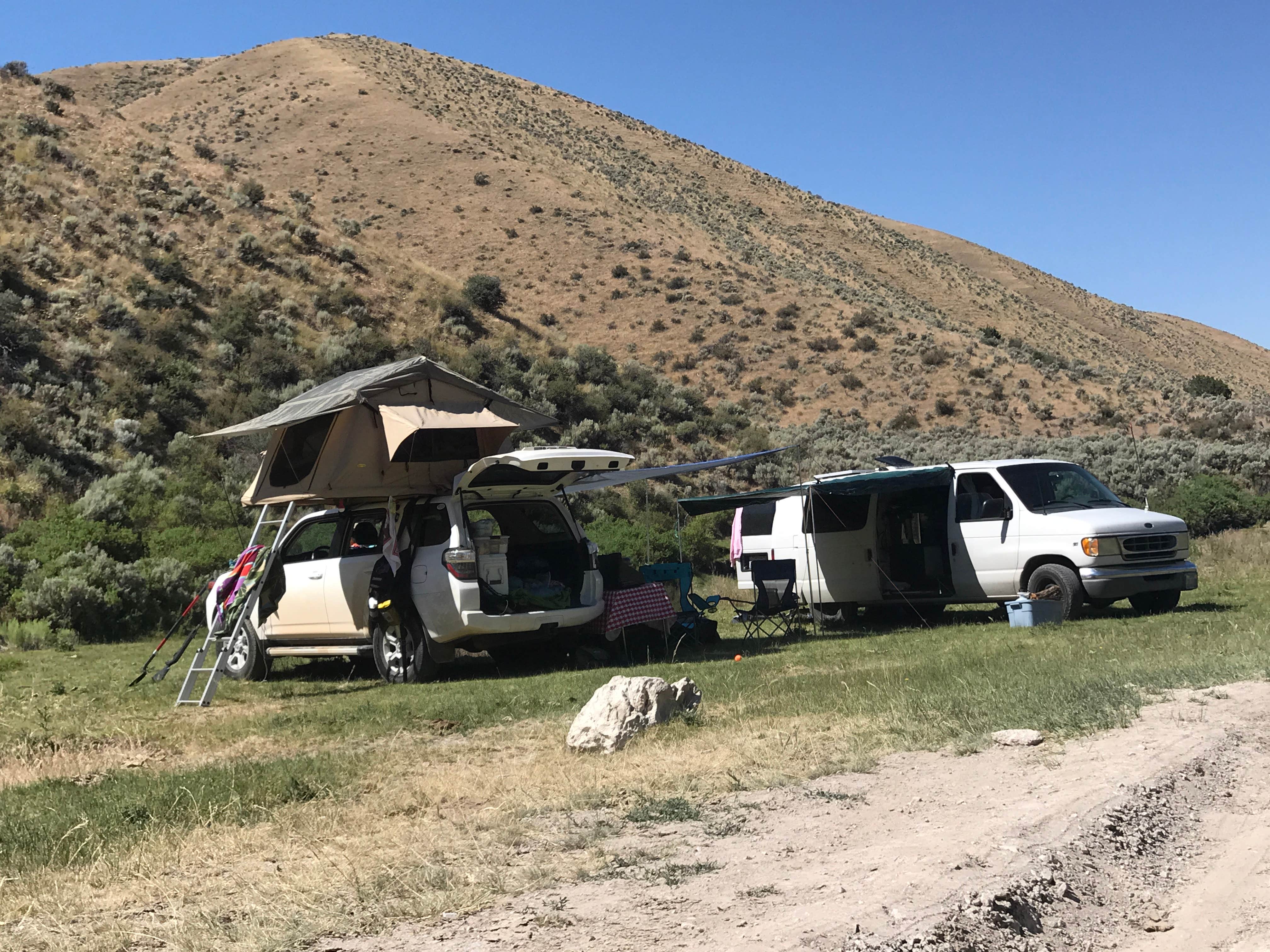 Jason & Sara S.'s photo at 12 Mile Hot Springs Dispersed Camping in Nevada