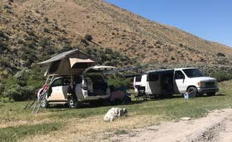 Jason & Sara S.'s photo at 12 Mile Hot Springs Dispersed Camping in Nevada