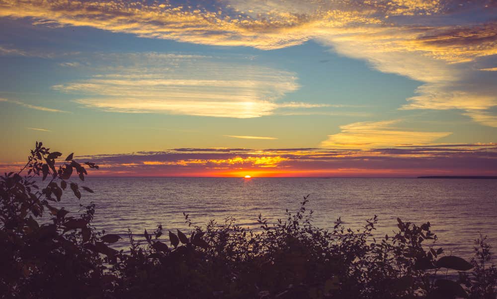 Camper-submitted photo at South Nicolet Bay Campground — Peninsula State Park near Sister Bay, WI