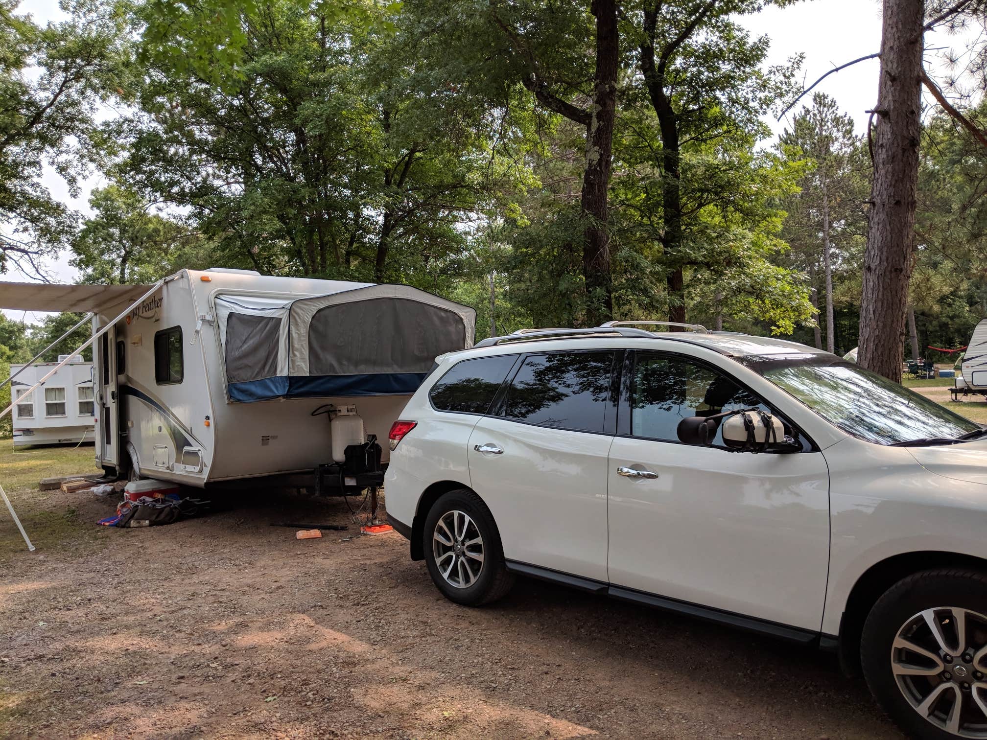 Scott G.'s photo of rv camping at Old Logging Trail — St. Croix State Park near St. Croix National Scenic Riverway