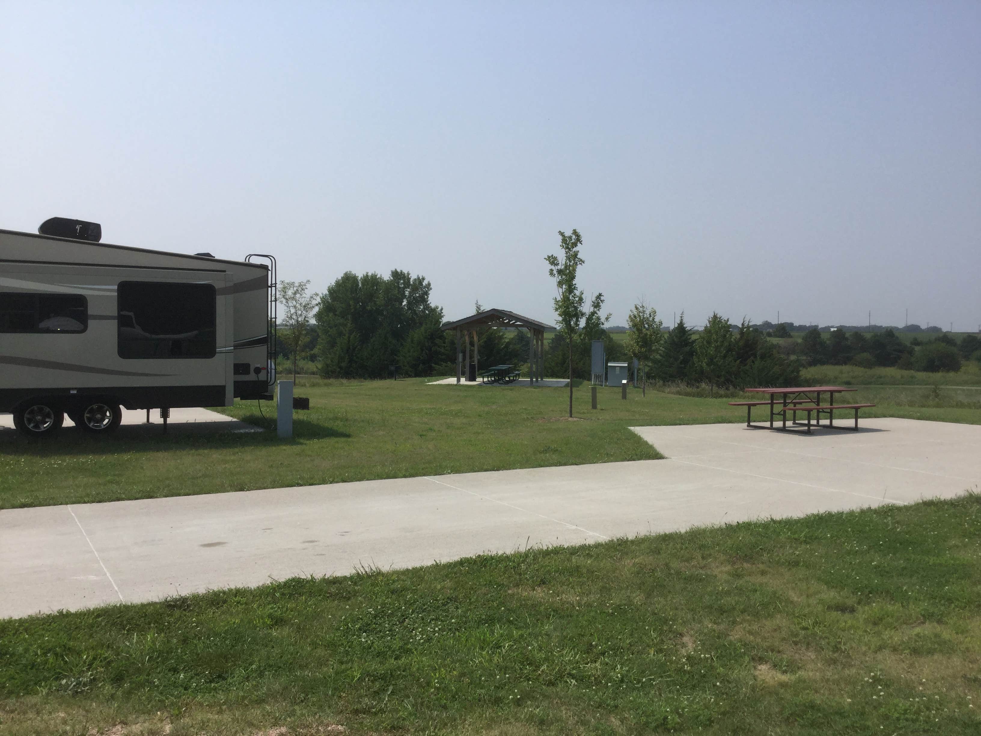 Shannon G.'s photo of rv camping at Pioneer Trails Recreation Area near Marquette, NE
