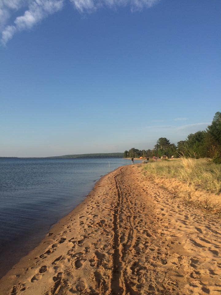 Camper-submitted photo at Munising Tourist Park Campground near Nahma, MI