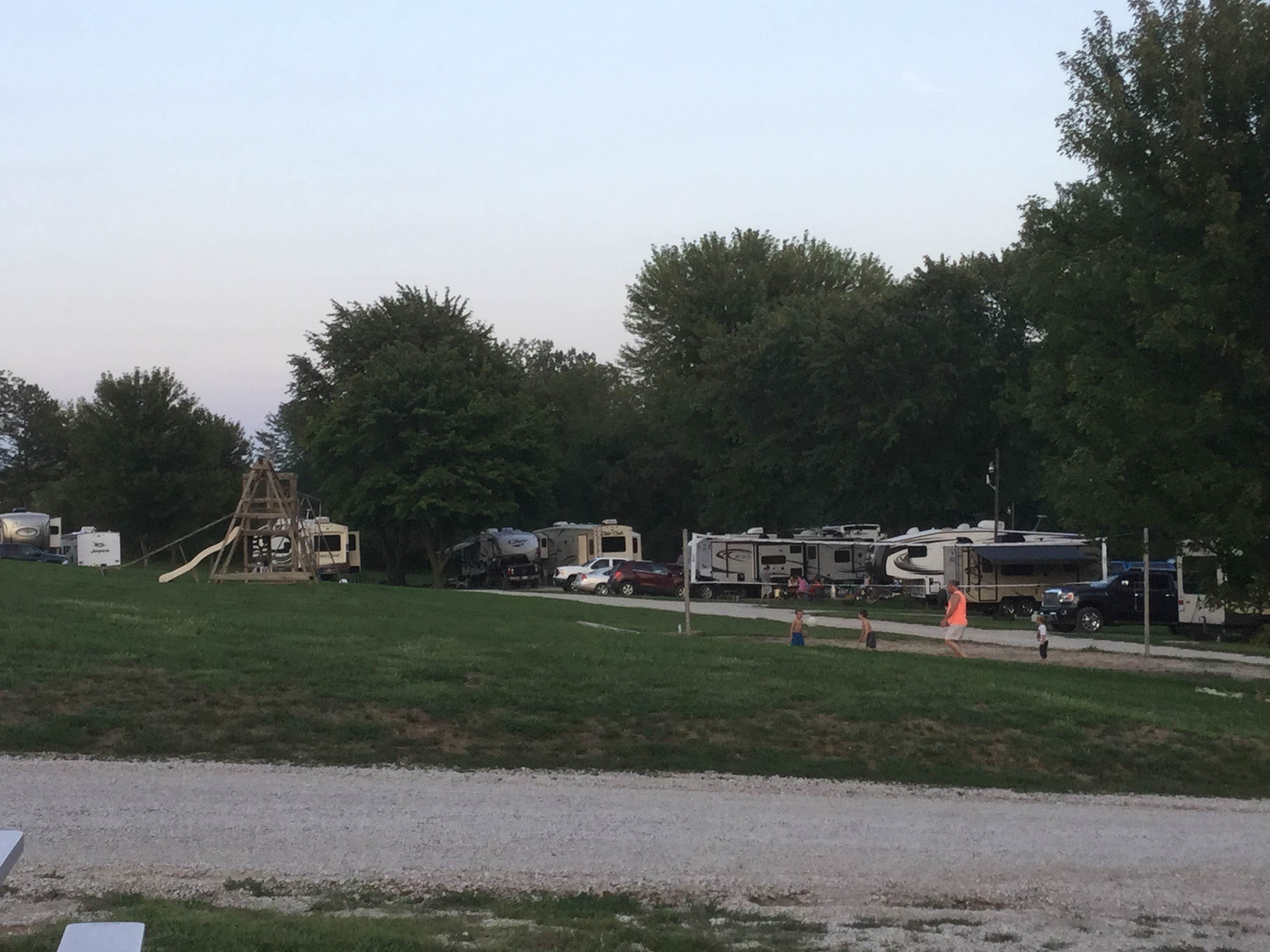 Shannon G.'s photo of rv camping at AOK Campground & RV Park near Amazonia, MO