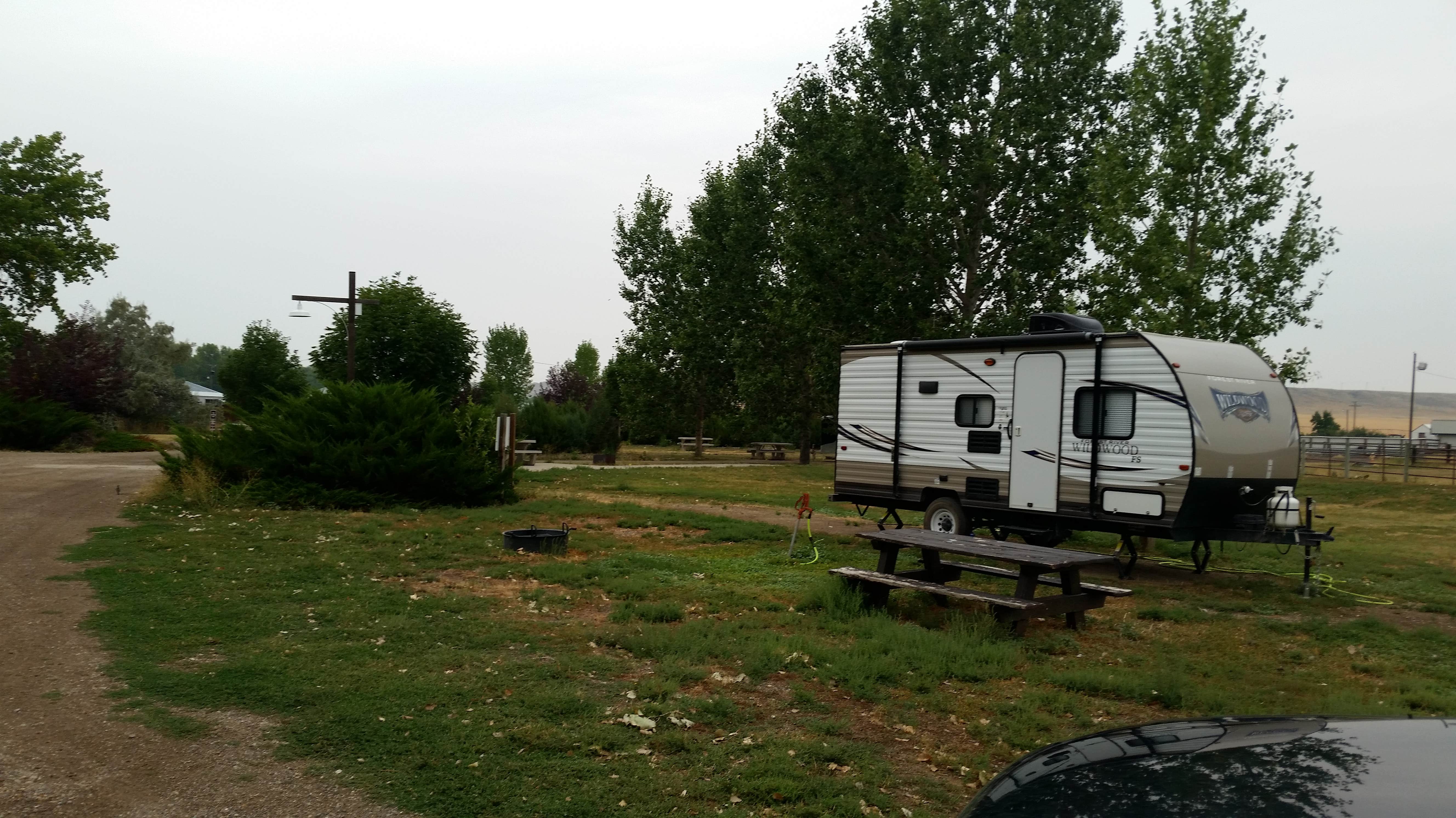 Dexter I.'s photo of rv camping at Chouteau County Fairgrounds & Canoe Launch Campground near Big Sandy, MT