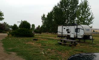 Dexter I.'s photo of rv camping at Chouteau County Fairgrounds & Canoe Launch Campground near Box Elder, MT