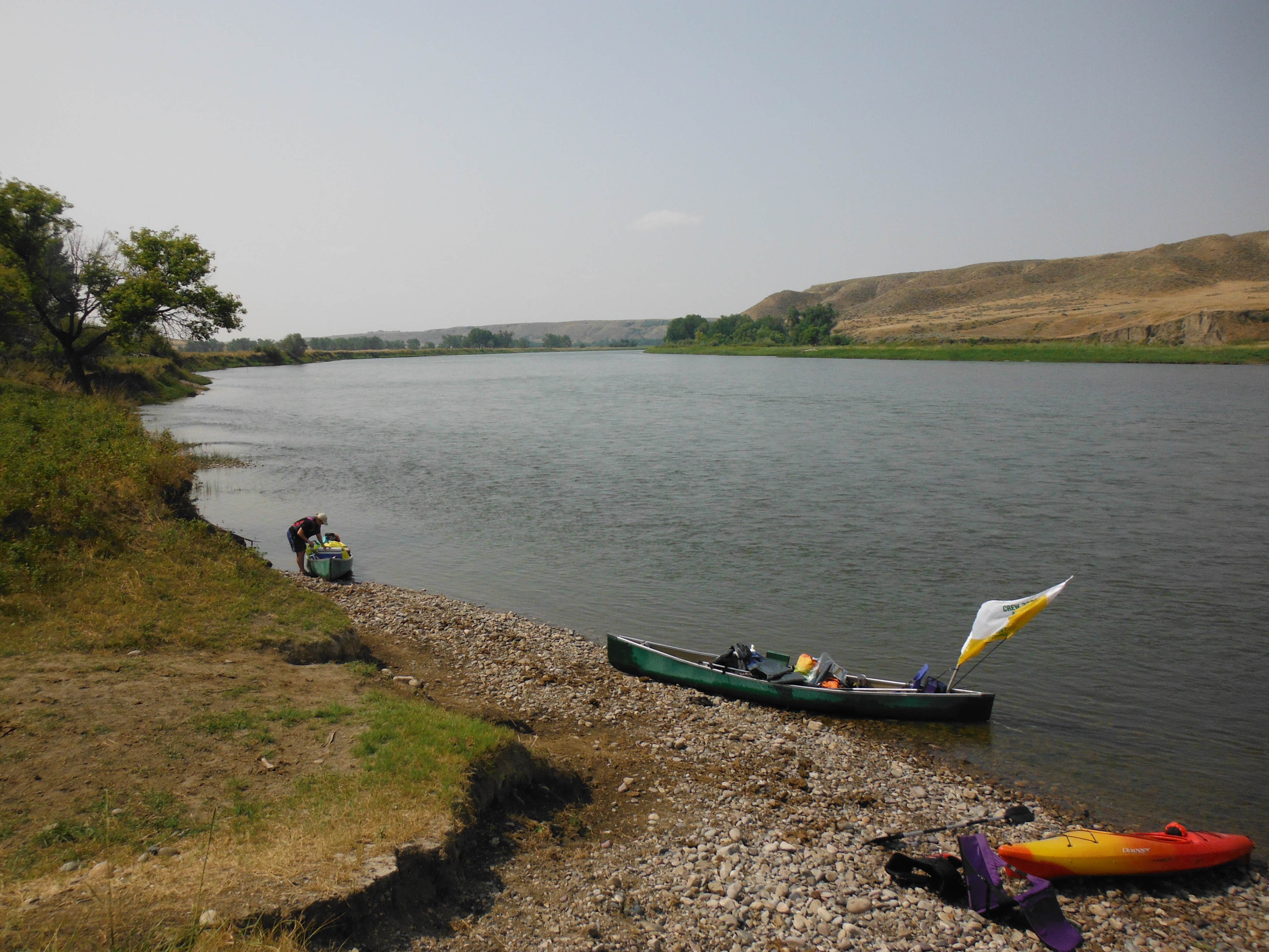 Camper-submitted photo at Senieur's Reach Primitive Boat Camp near Black Eagle, MT