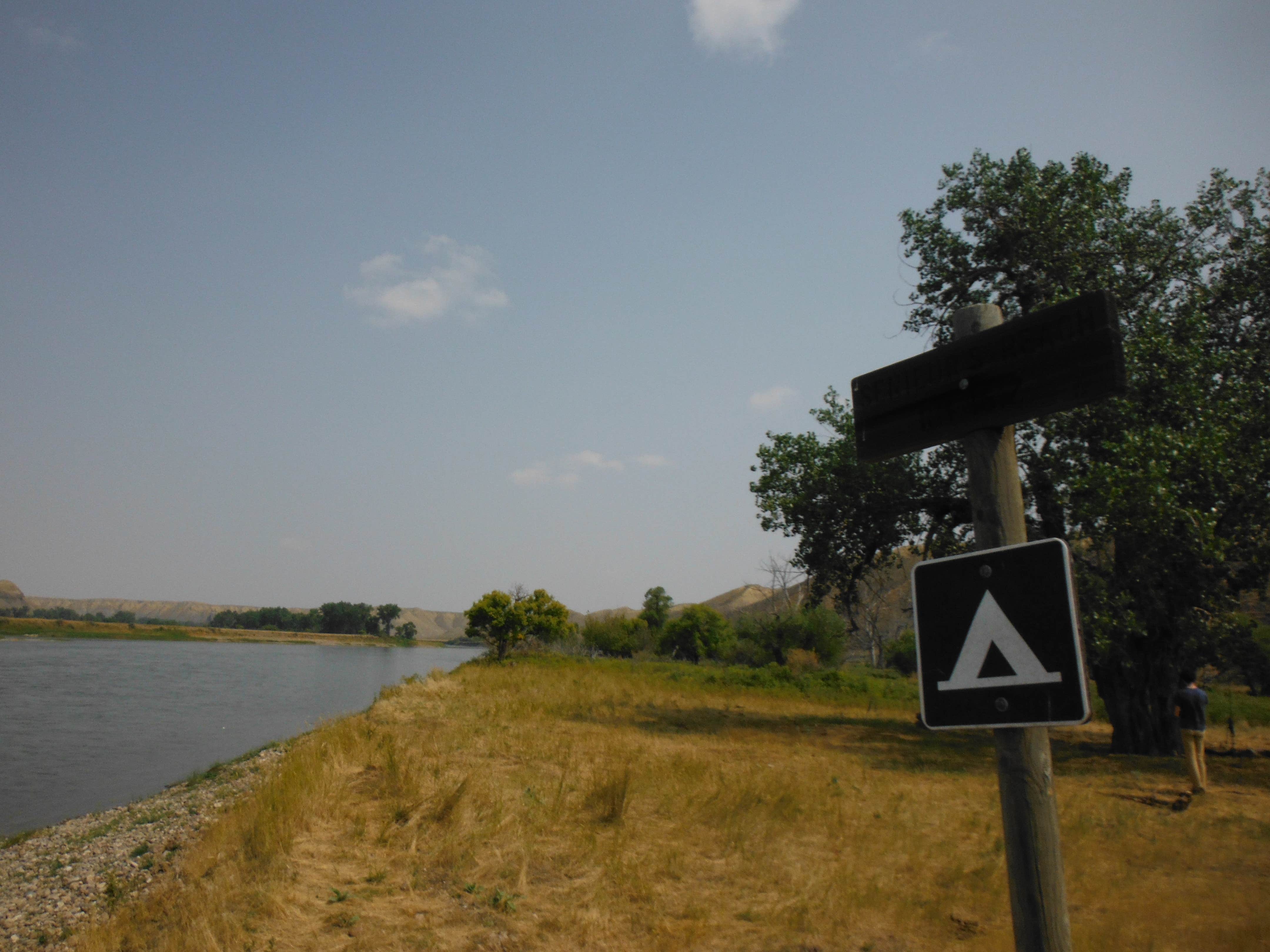Camper-submitted photo at Senieur's Reach Primitive Boat Camp near Black Eagle, MT