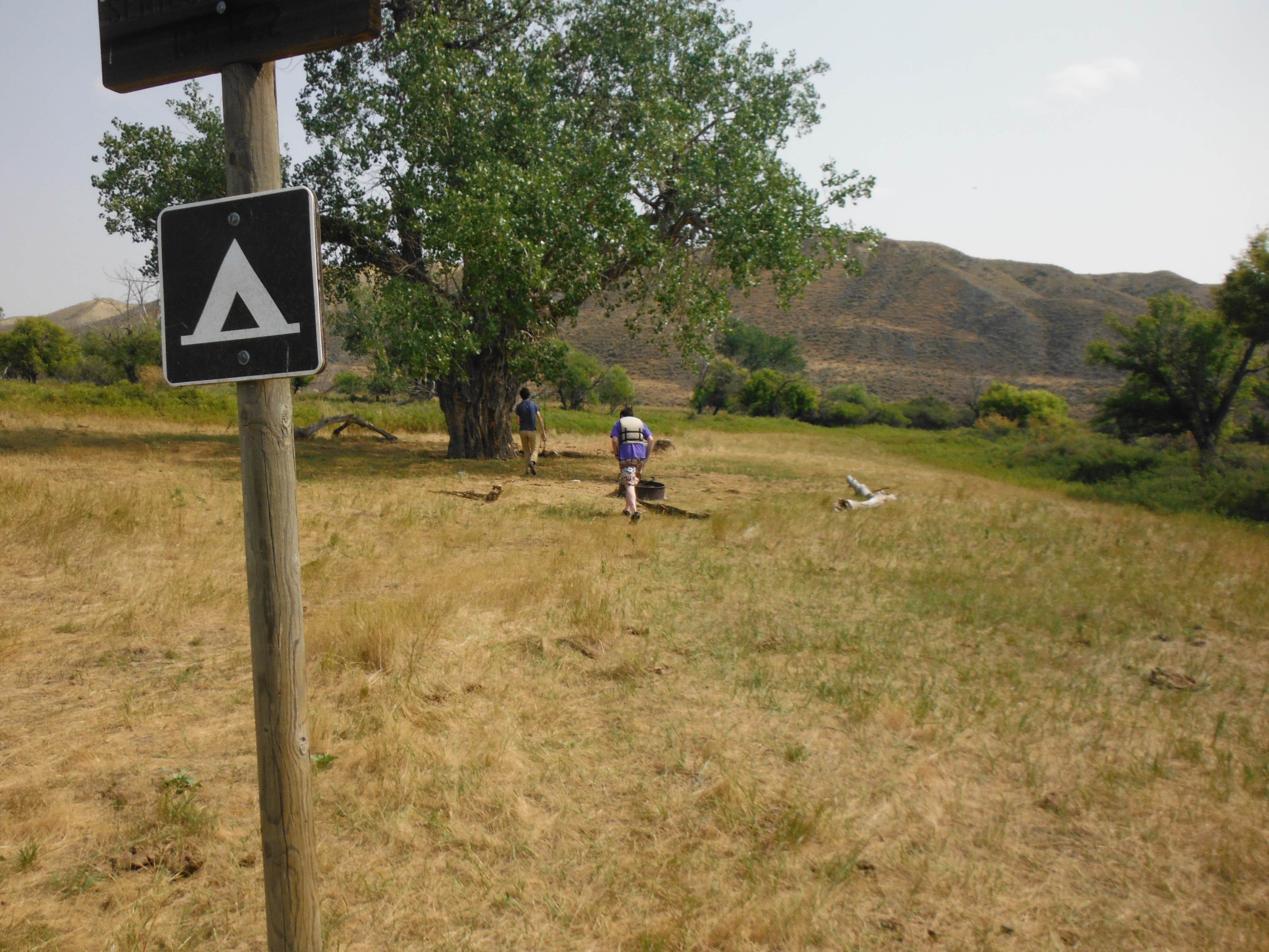 Camper-submitted photo at Senieur's Reach Primitive Boat Camp near Black Eagle, MT
