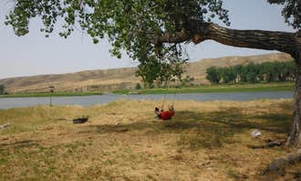Camping near Hole-in-the-Wall Boat Camp: Senieur's Reach Primitive Boat Camp, Fort Benton, Montana