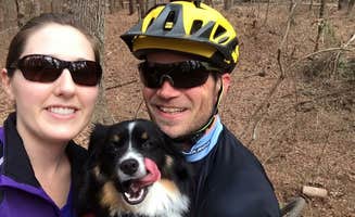 Jill C.'s photo of camping with pets at Tyler State Park Campground near White Oak, TX
