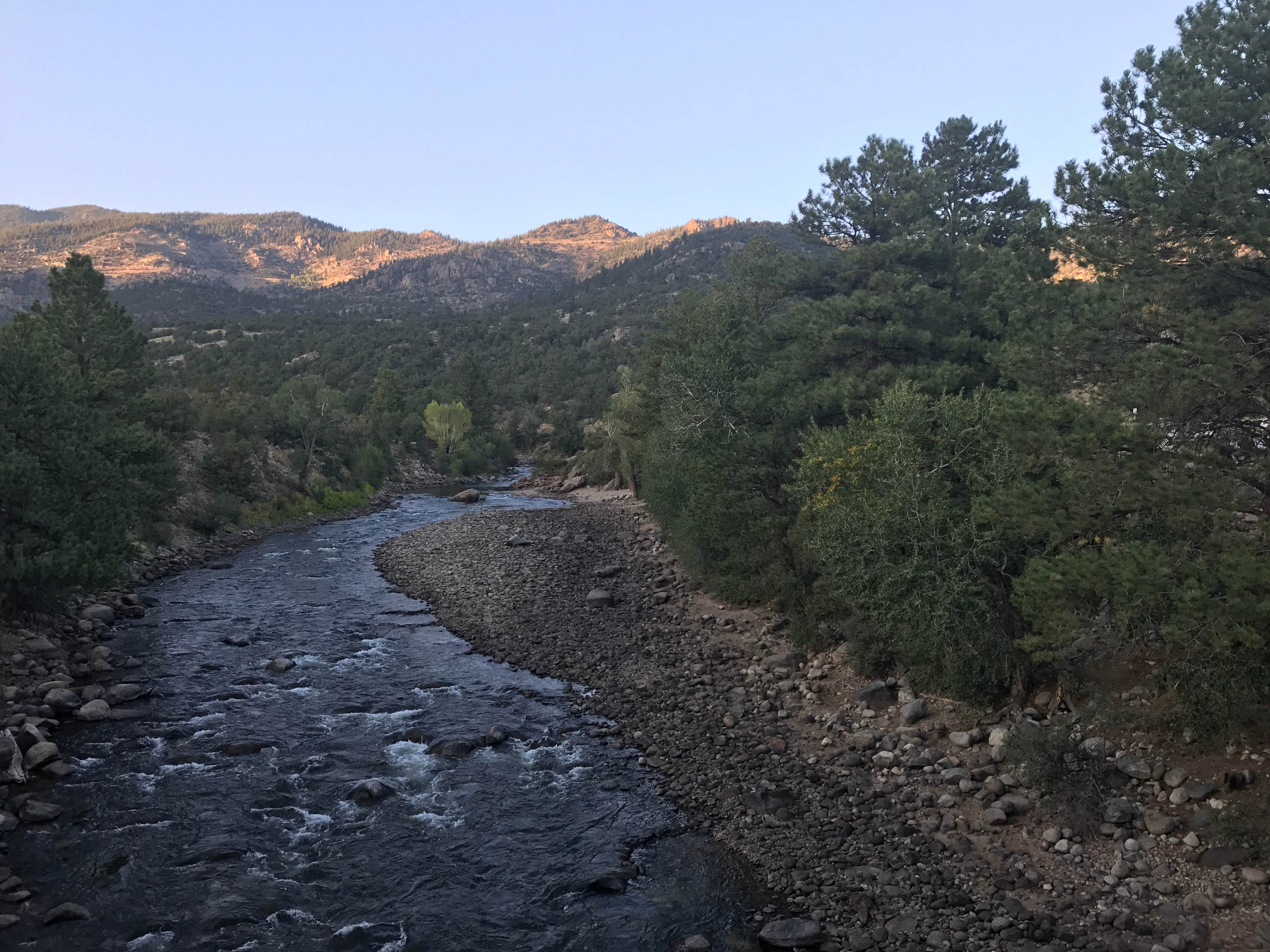 Camper-submitted photo at Railroad Bridge Campground — Arkansas Headwaters Recreation Area near Granite, CO