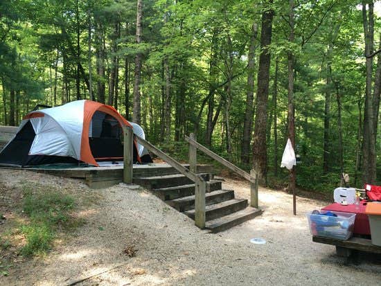 Erin H.'s photo at Koomer Ridge Campground — Daniel Boone National Forest near Buckhorn Lake
