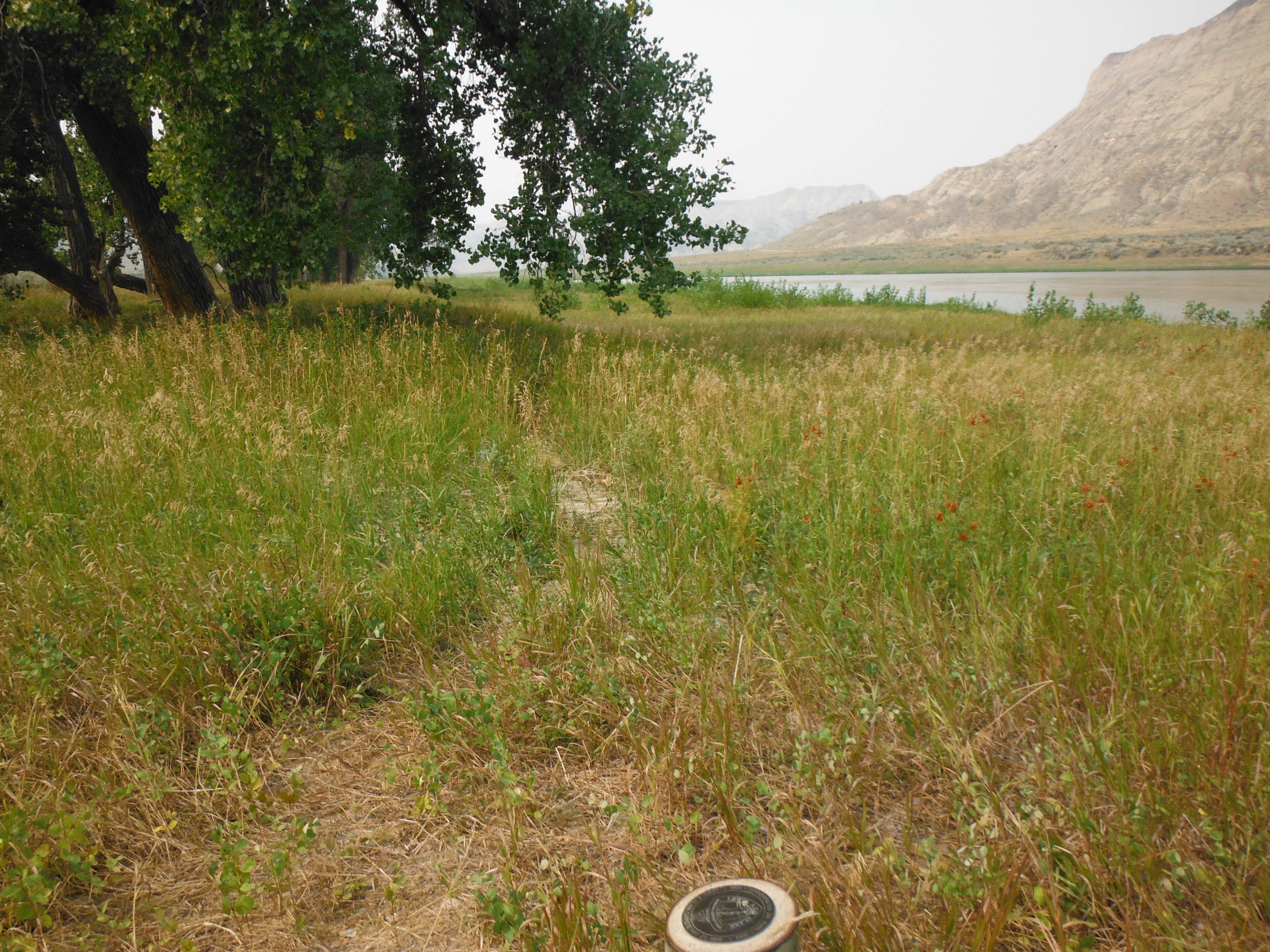 Camping near Antelope Creek: McGarry Bar Primitive Boat Camp, Winifred, Montana