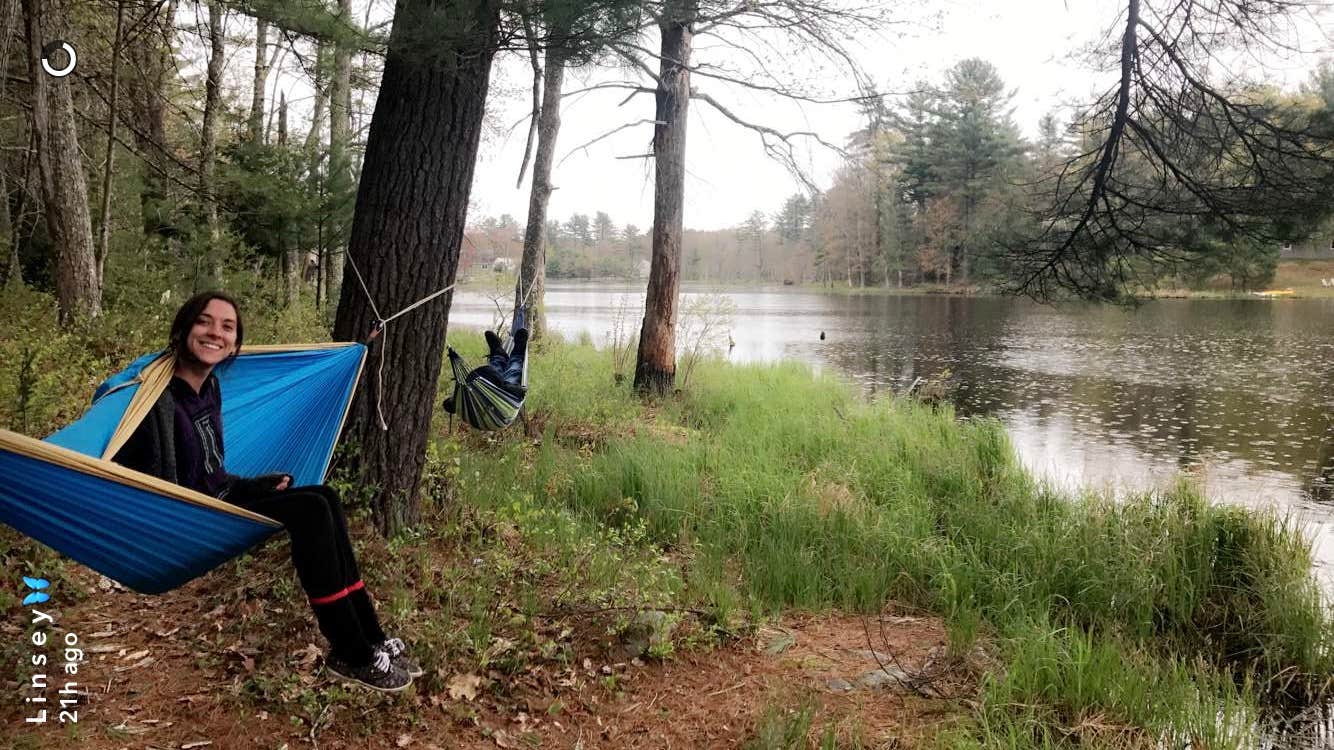 Camper-submitted photo at Calef Lake Camping Area near Hampstead, NH