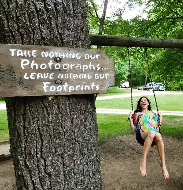 Camper-submitted photo at Calef Lake Camping Area near Hampstead, NH