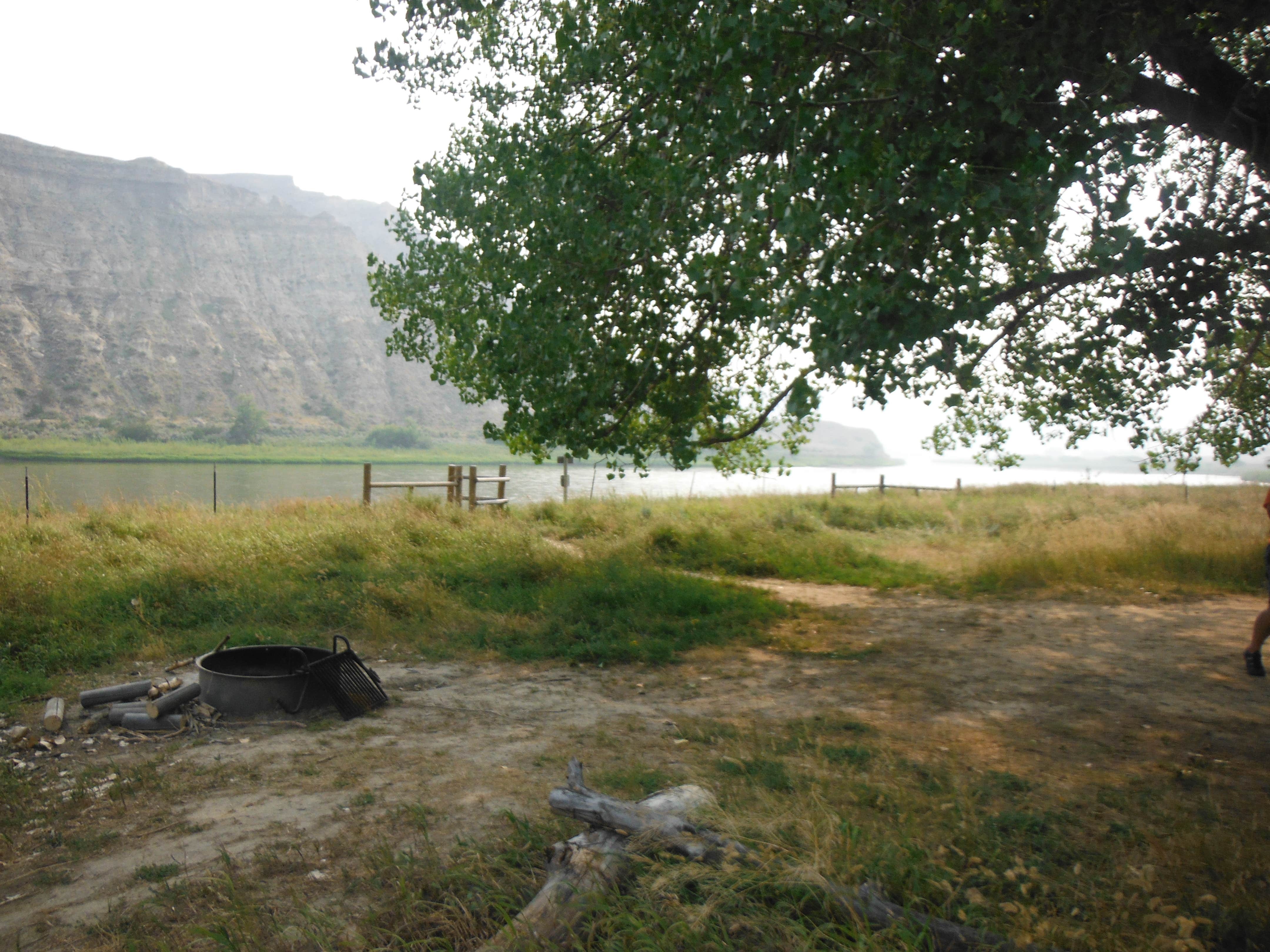 Camper-submitted photo at Gist Bottom Primitive Boat Camp near Hilger, MT