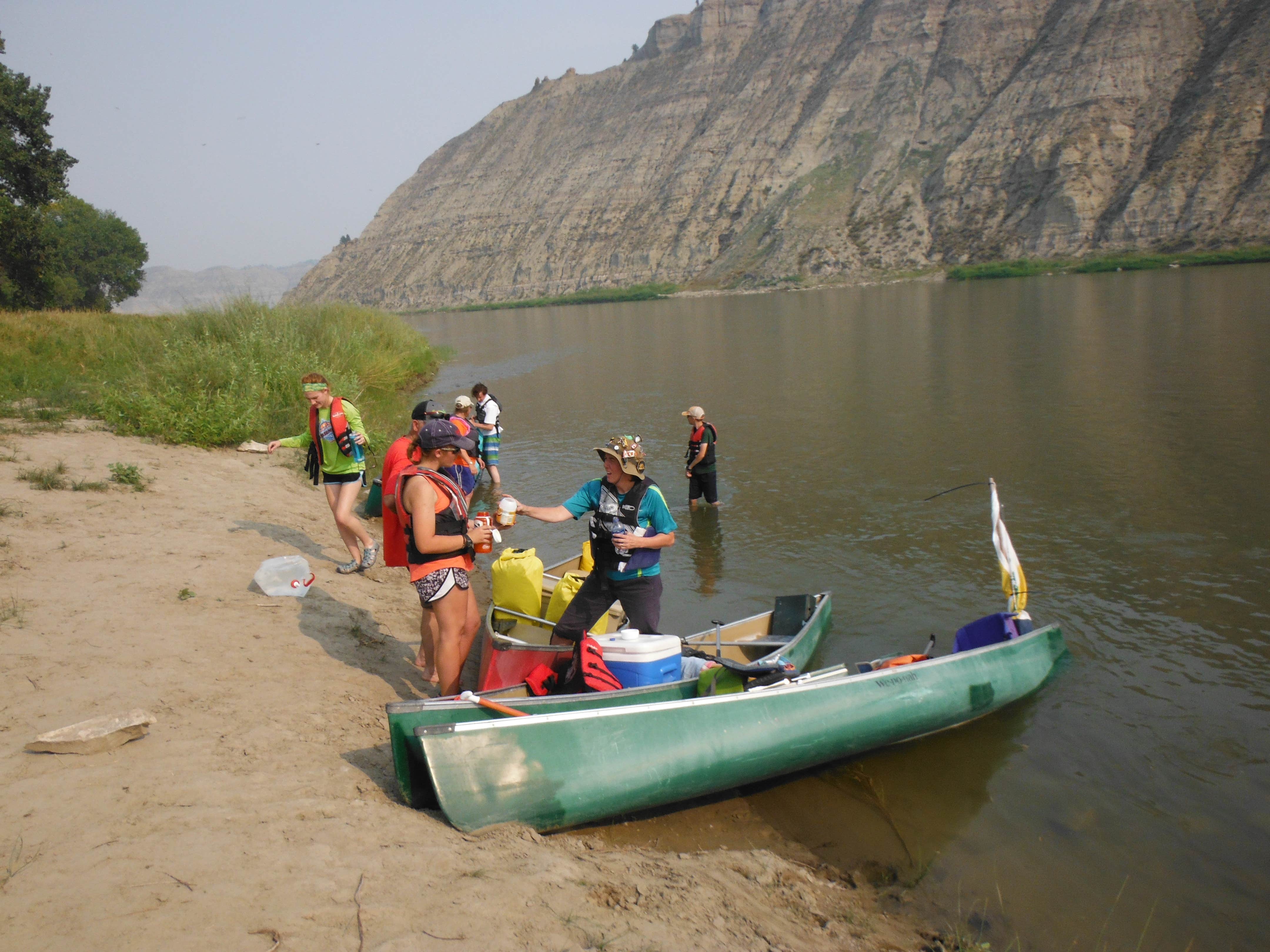 Camping near Antelope Creek: Gist Bottom Primitive Boat Camp, Winifred, Montana