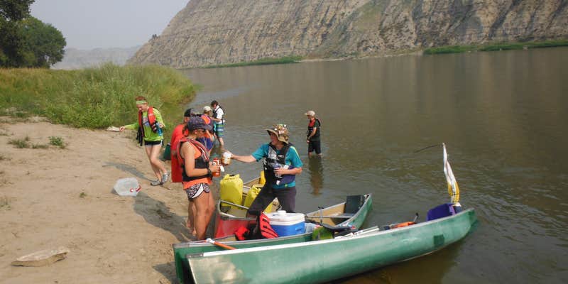 Camper submitted image from Gist Bottom Primitive Boat Camp