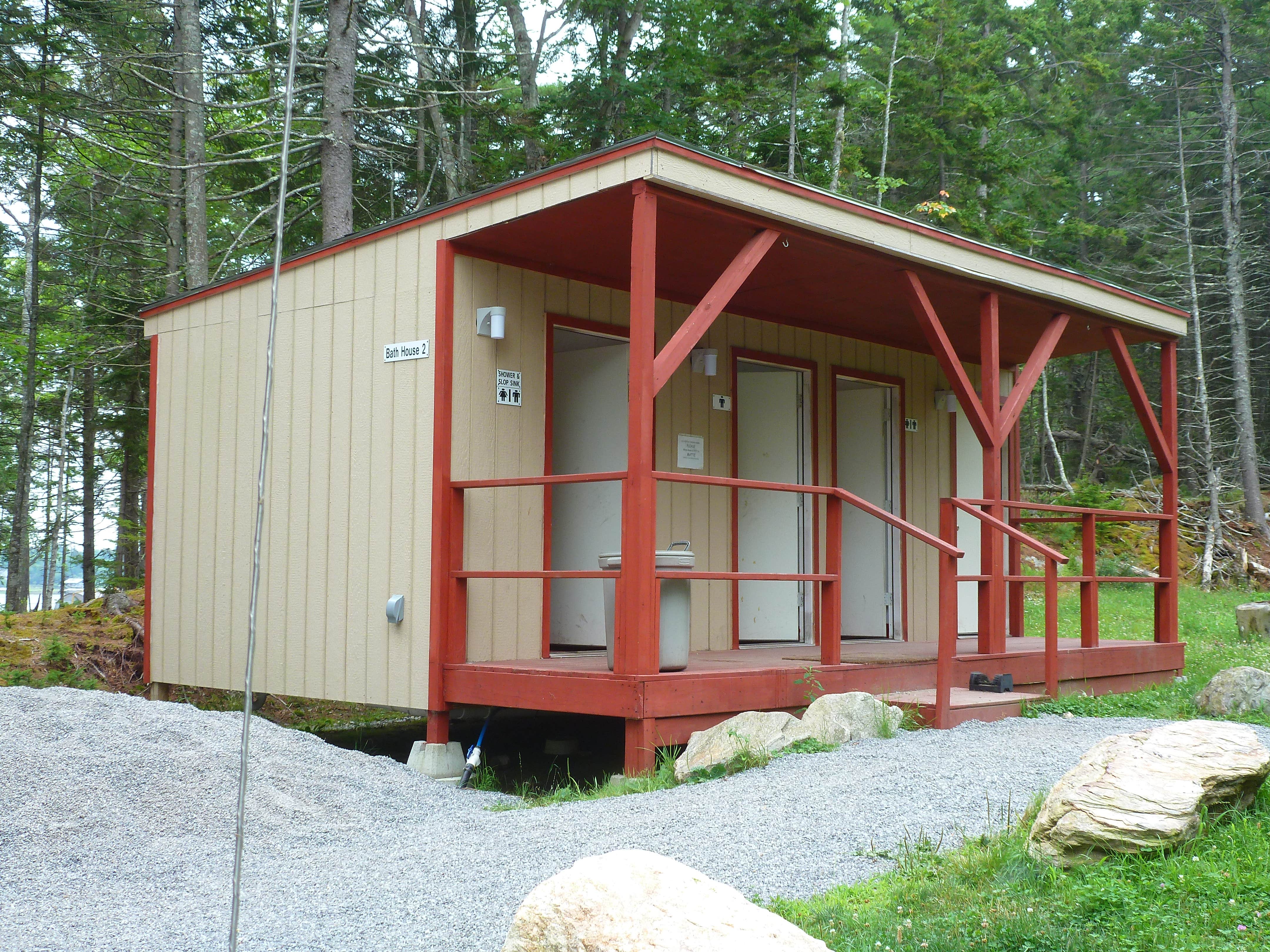 Ming R.'s photo of glamping accommodations at Sagadahoc Bay Campground near Boothbay Harbor, ME