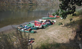 Camping near Senieur's Reach Primitive Boat Camp: Slaughter River Boat Camp, Winifred, Montana