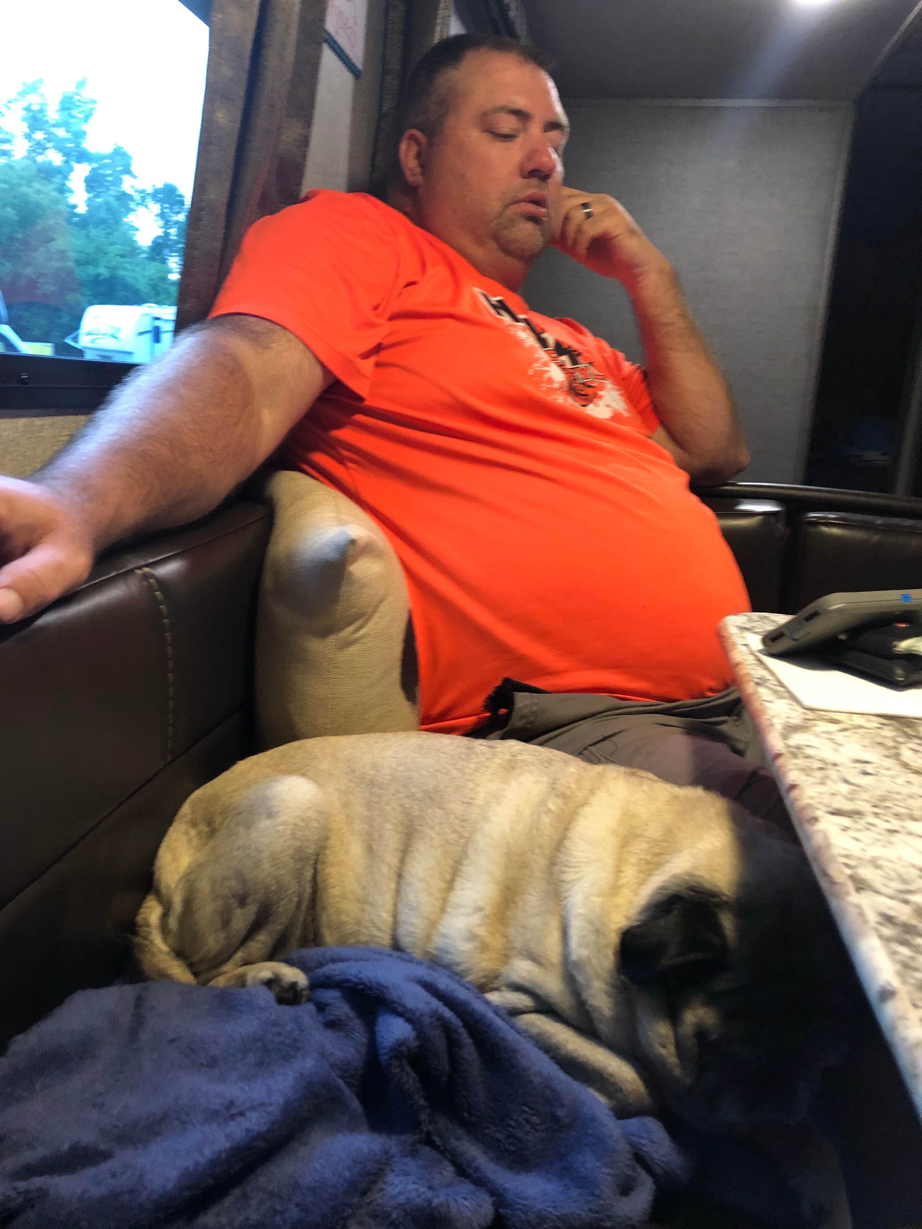 Beth G.'s photo of camping with pets at The Holly Campground near Corunna, MI