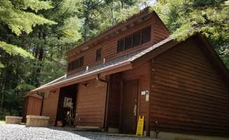 Katrin M.'s photo of glamping accommodations at Wagoner — New River State Park near Cana, VA