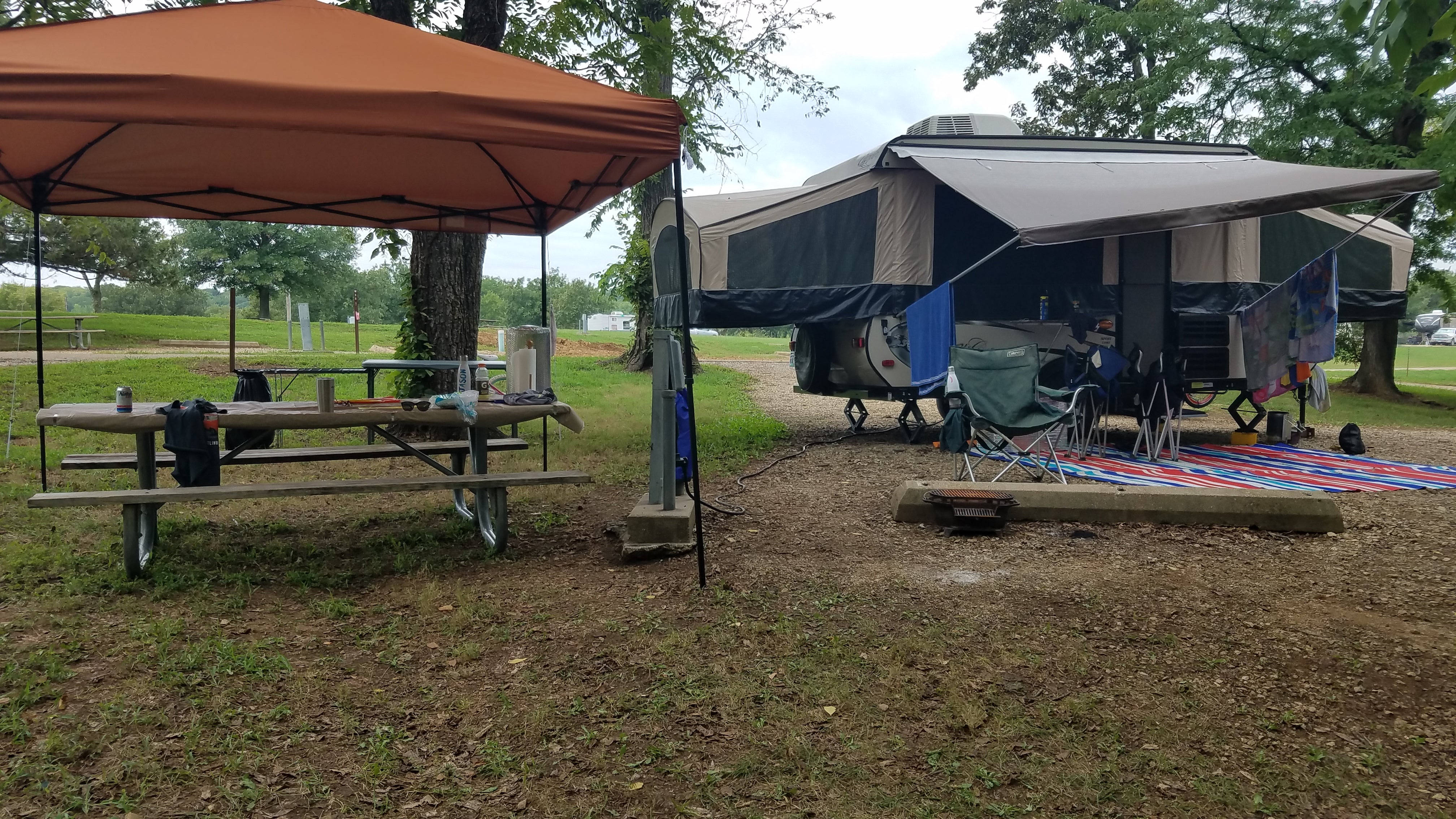 Camper submitted image from COE Perry Lake Slough Creek Park - 3